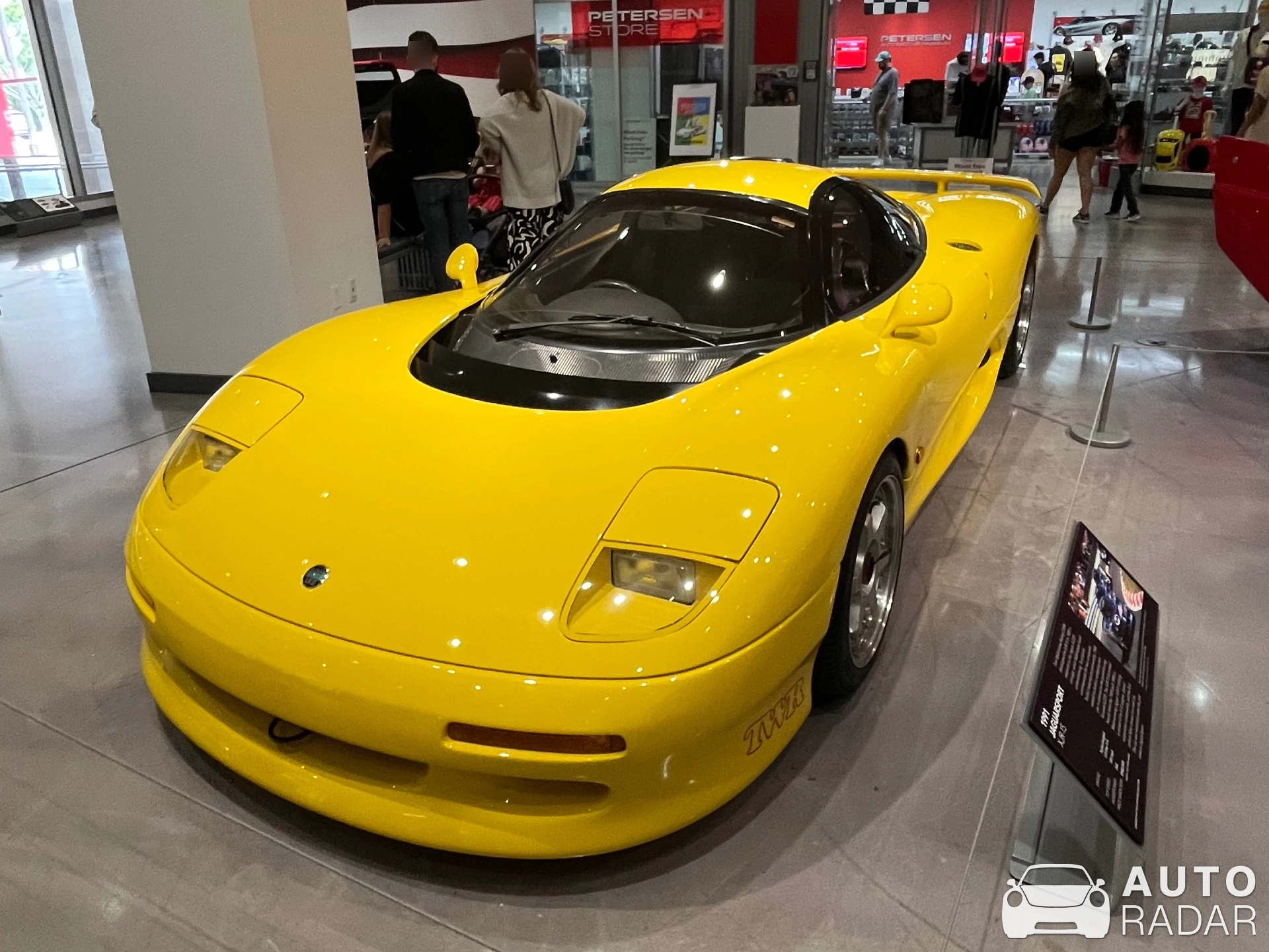 Jaguar XJR-15 spotted in Los Angeles