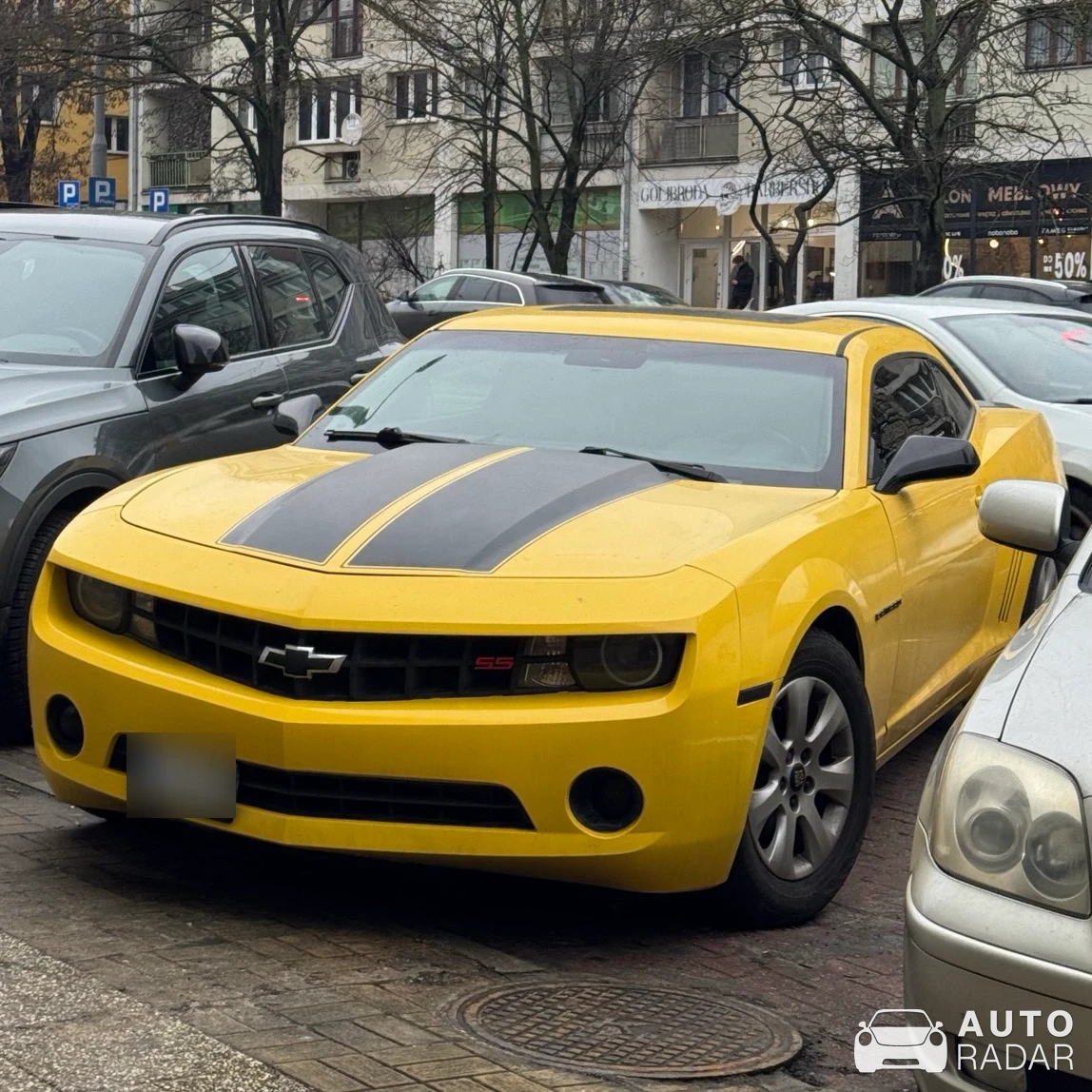 Chevrolet Camaro SS spotted in Szczecin