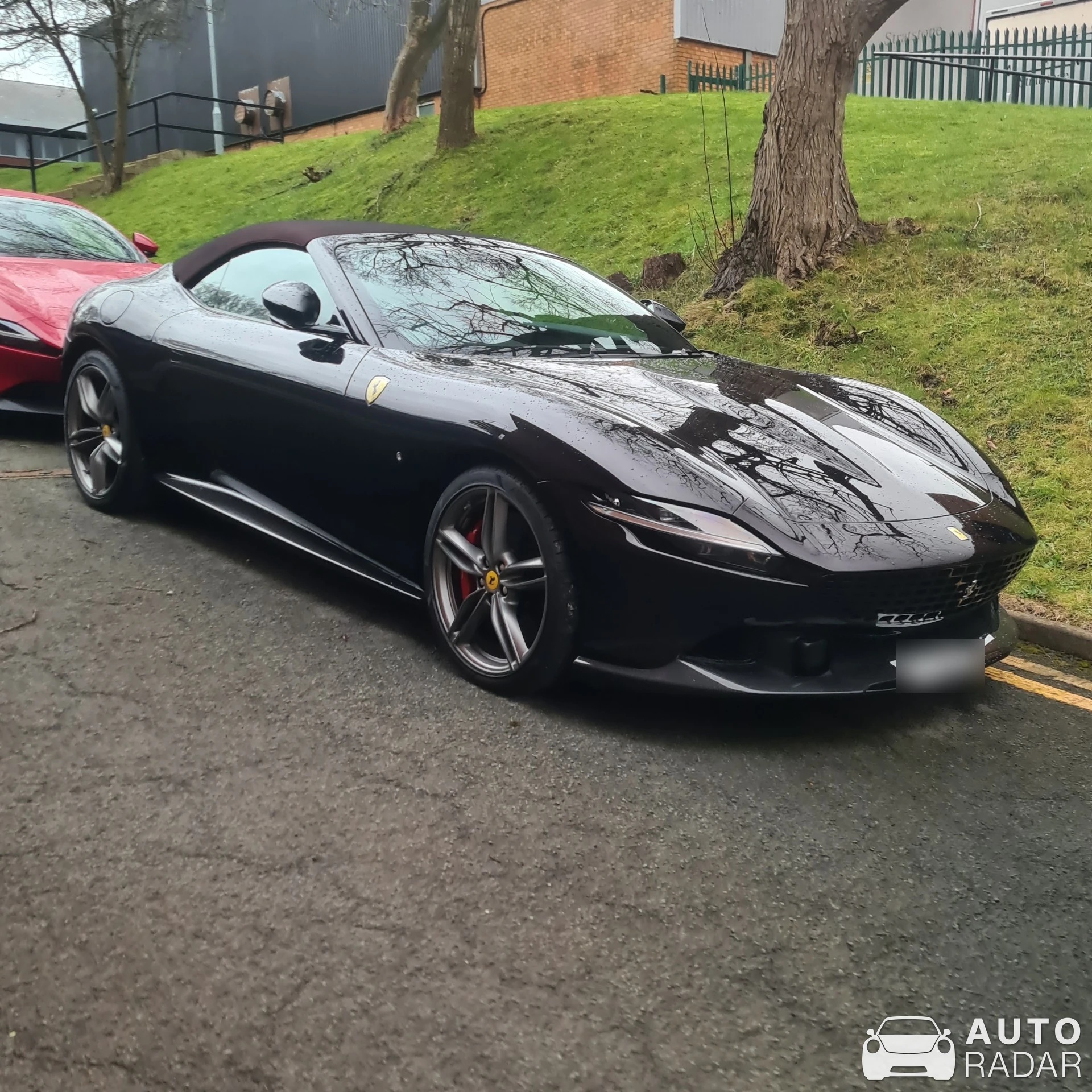 Ferrari Roma Spider spotted in Handforth, United Kingdom