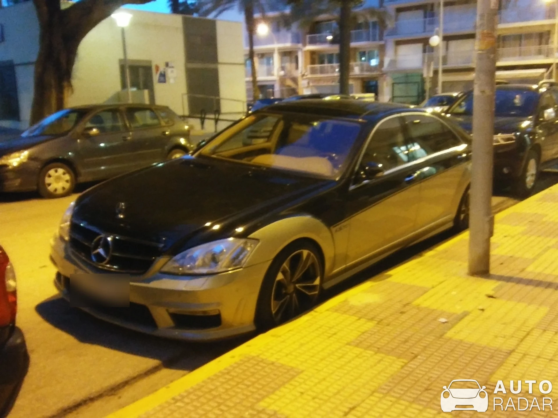 Mercedes-Benz S-Klasse W221 spotted in Cullera, Spain