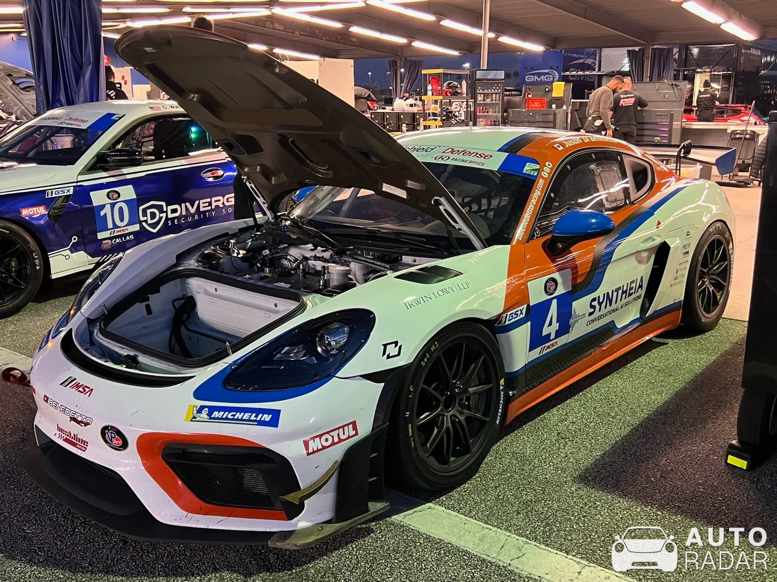 Porsche 718 Cayman GT4 RS Clubsport spotted in Daytona Beach