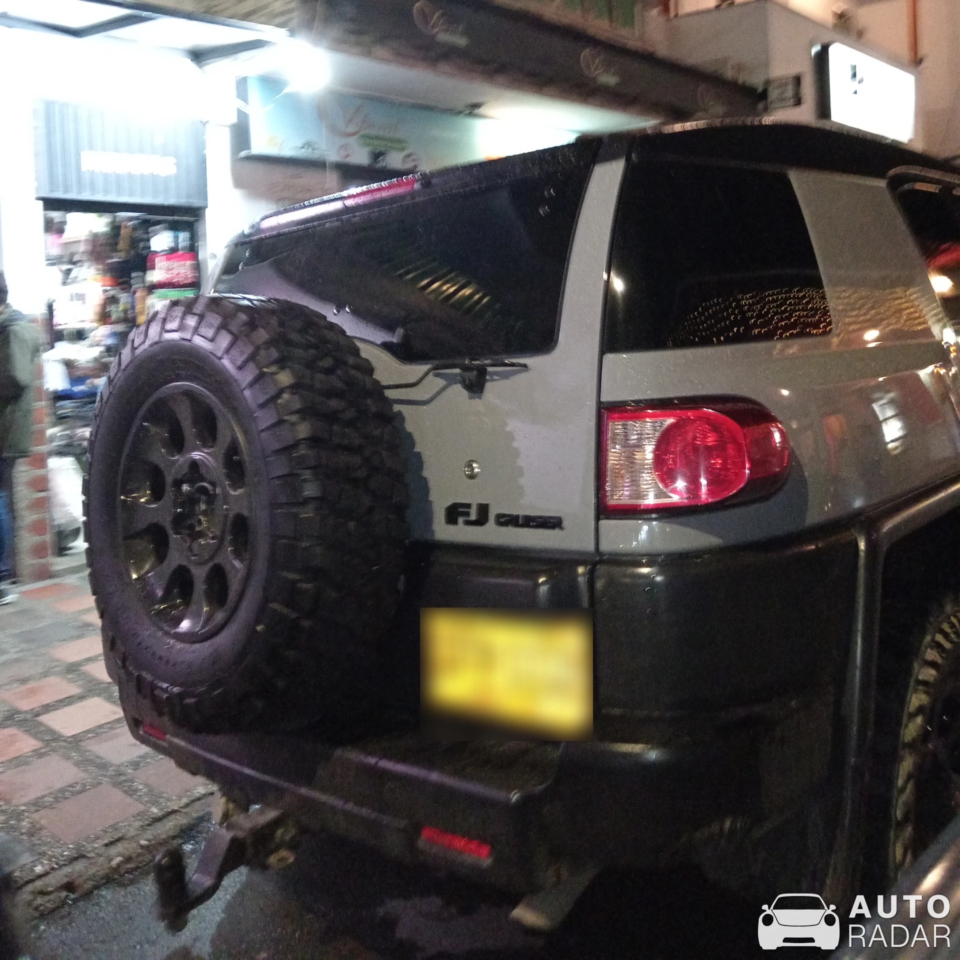 Toyota FJ Cruiser spotted in El Carmen de Viboral, Colombia