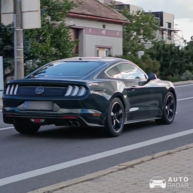 Ford Mustang Bullitt S550 spotted in Chvalovice, Czechia