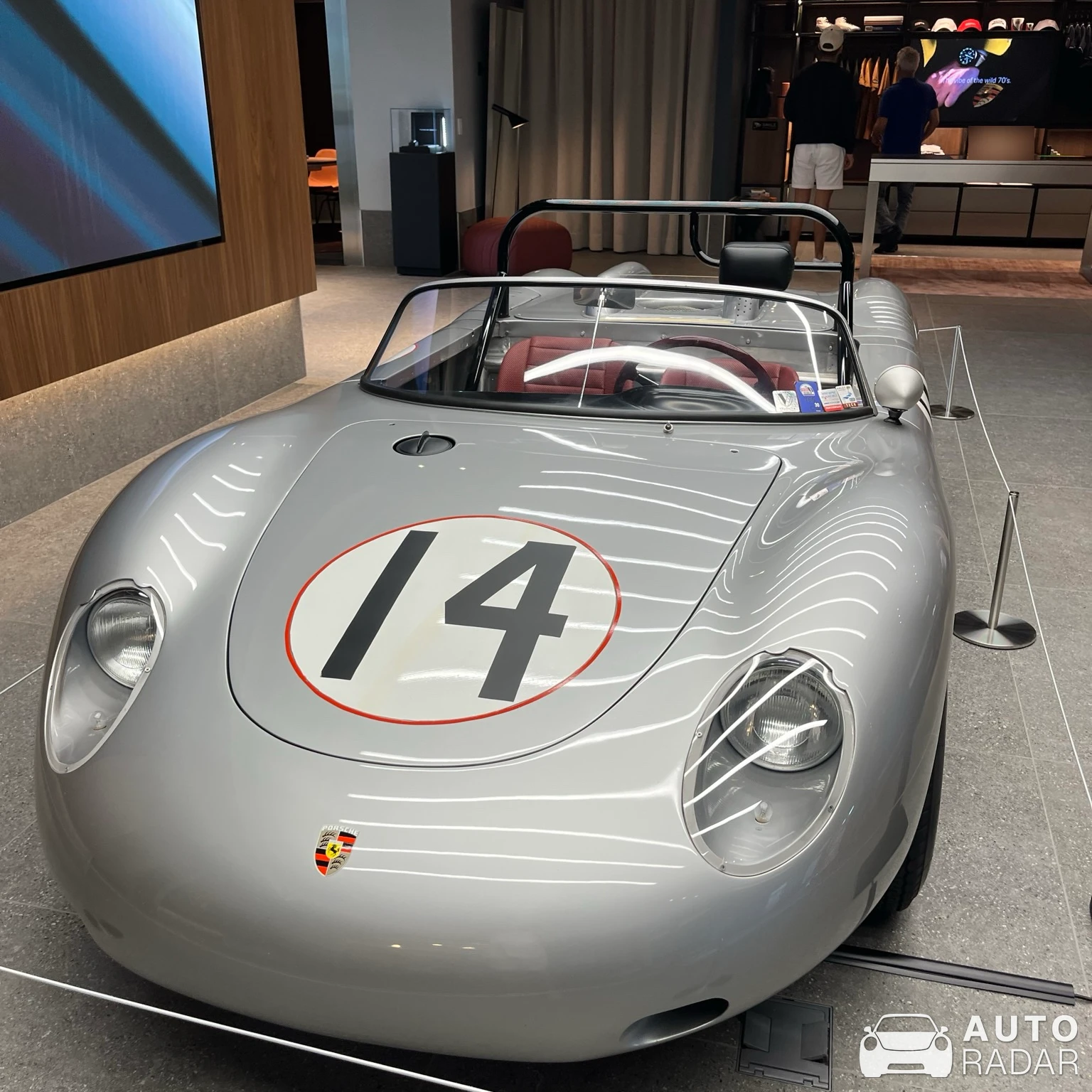 Porsche 718 RSK spotted in Naples