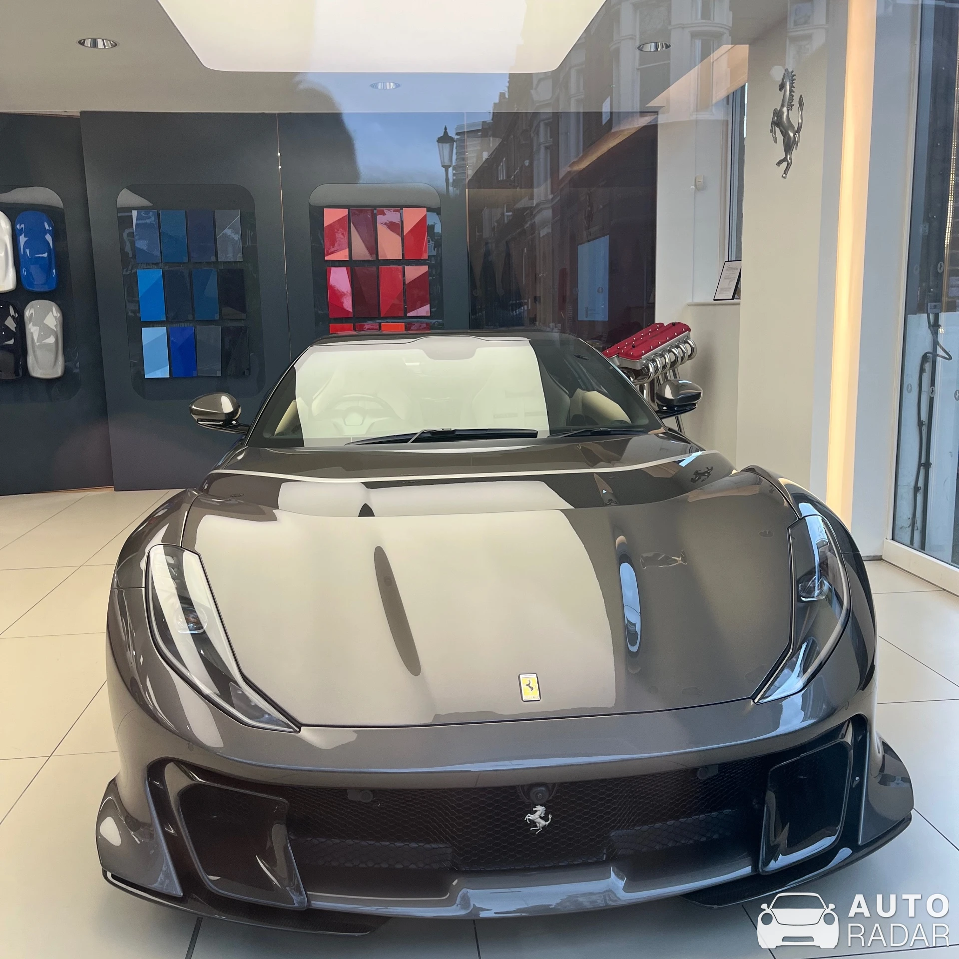 Ferrari 812 Competizione spotted in Corridonia, Italia