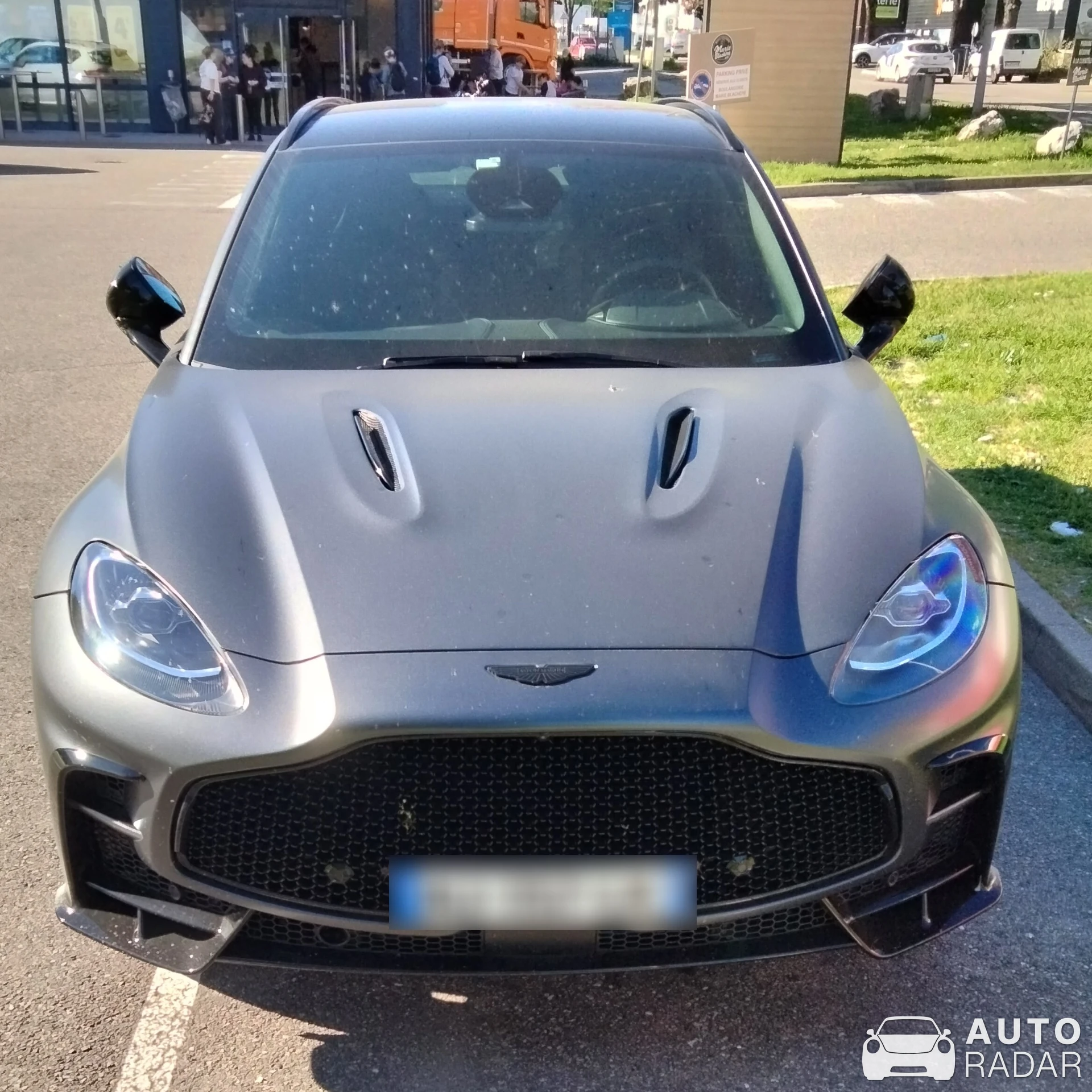 Aston Martin DBX S spotted in Grenoble