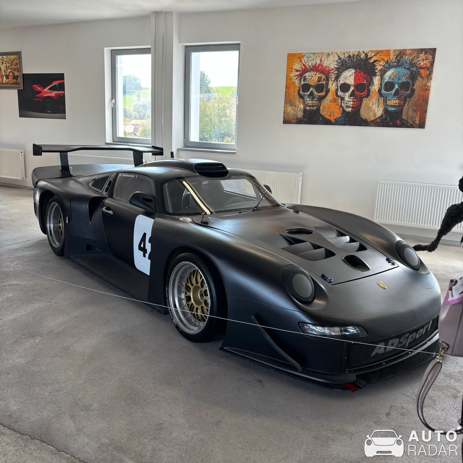 Porsche 993 GT1 spotted in Brezno, Slovensko
