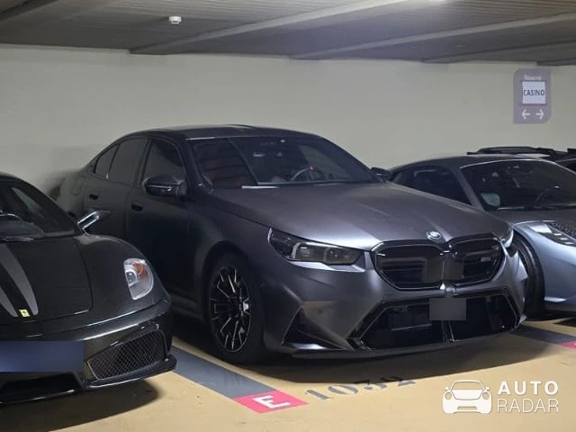 BMW M5 G90 spotted in Monaco, Monaco