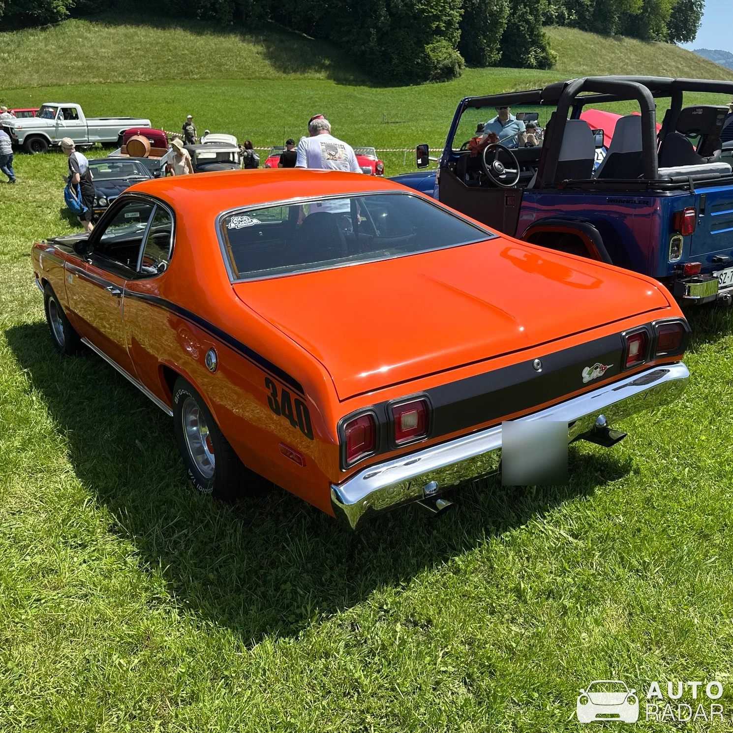 Plymouth Duster spotted in Dürnten
