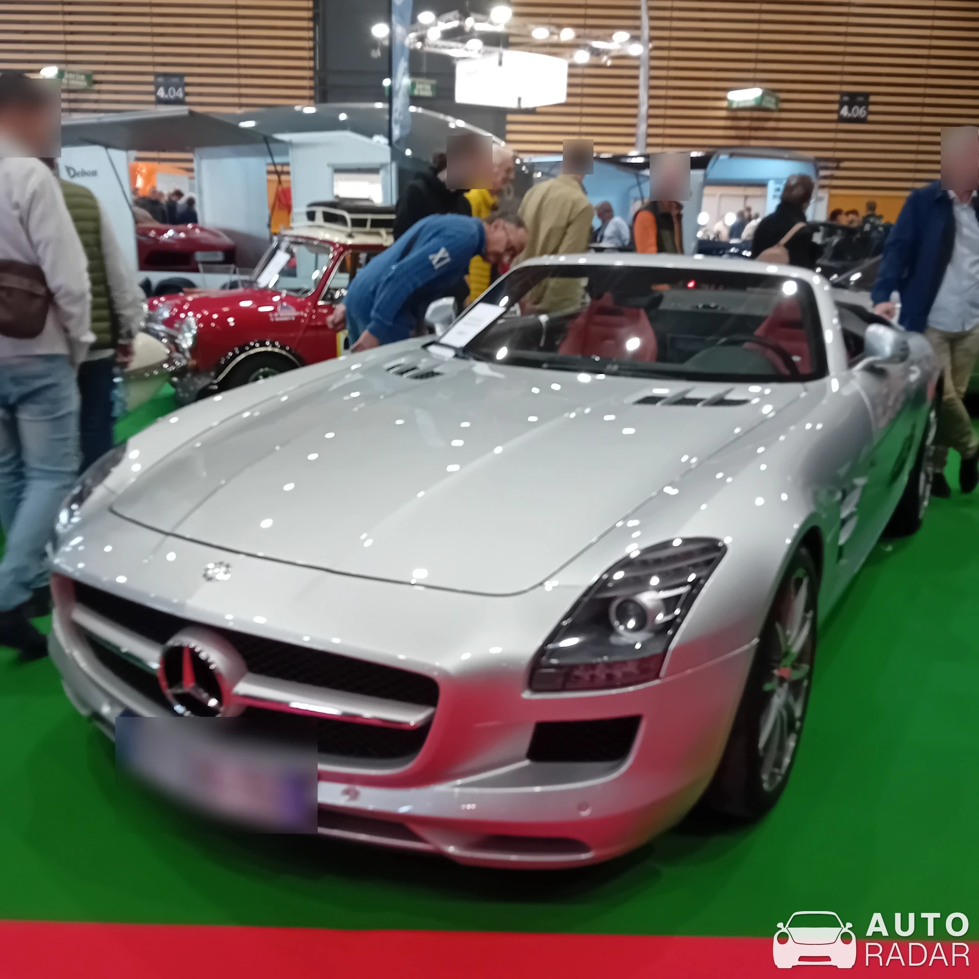 Mercedes-Benz SLS AMG Roadster spotted in Lyon, France