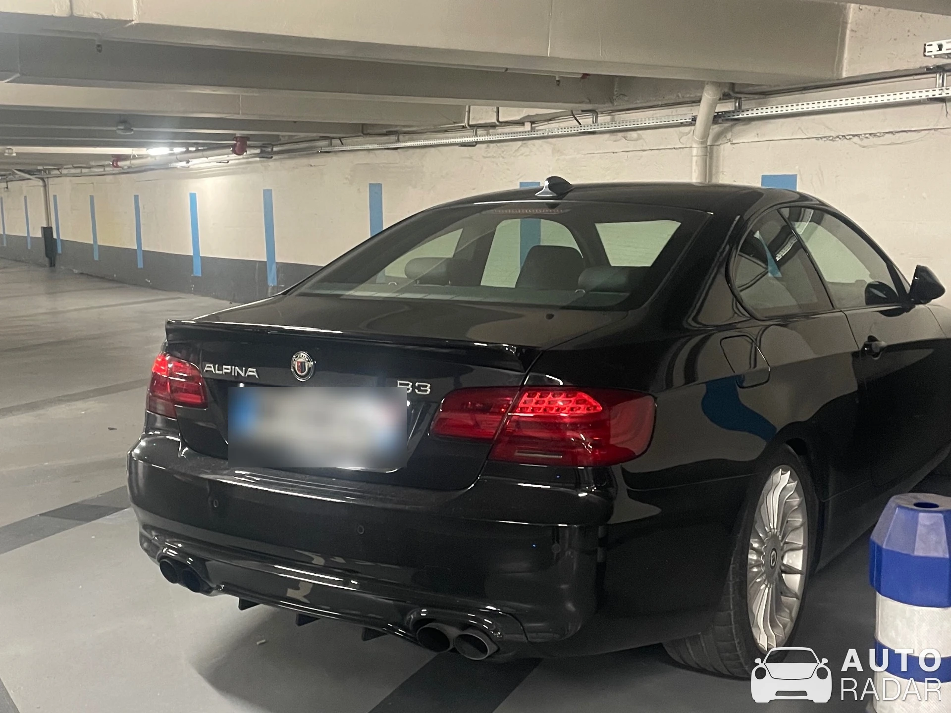 Alpina B3 S BiTurbo Coupé spotted in Paris