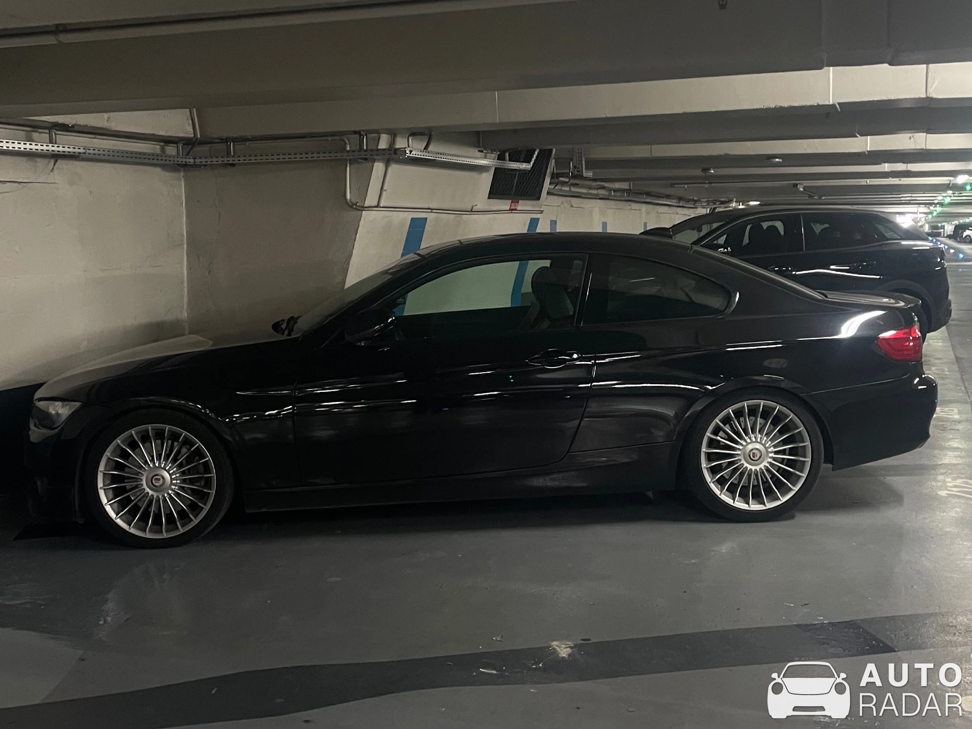 Alpina B3 S BiTurbo Coupé spotted in Paris, France