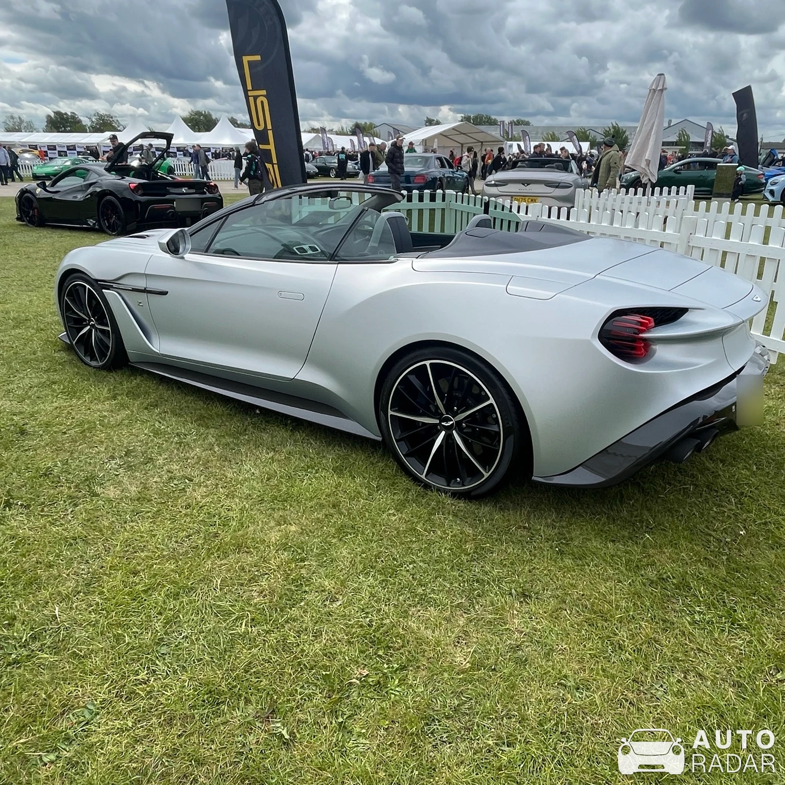 Aston Martin Vanquish Zagato Speedster spotted in Harlington