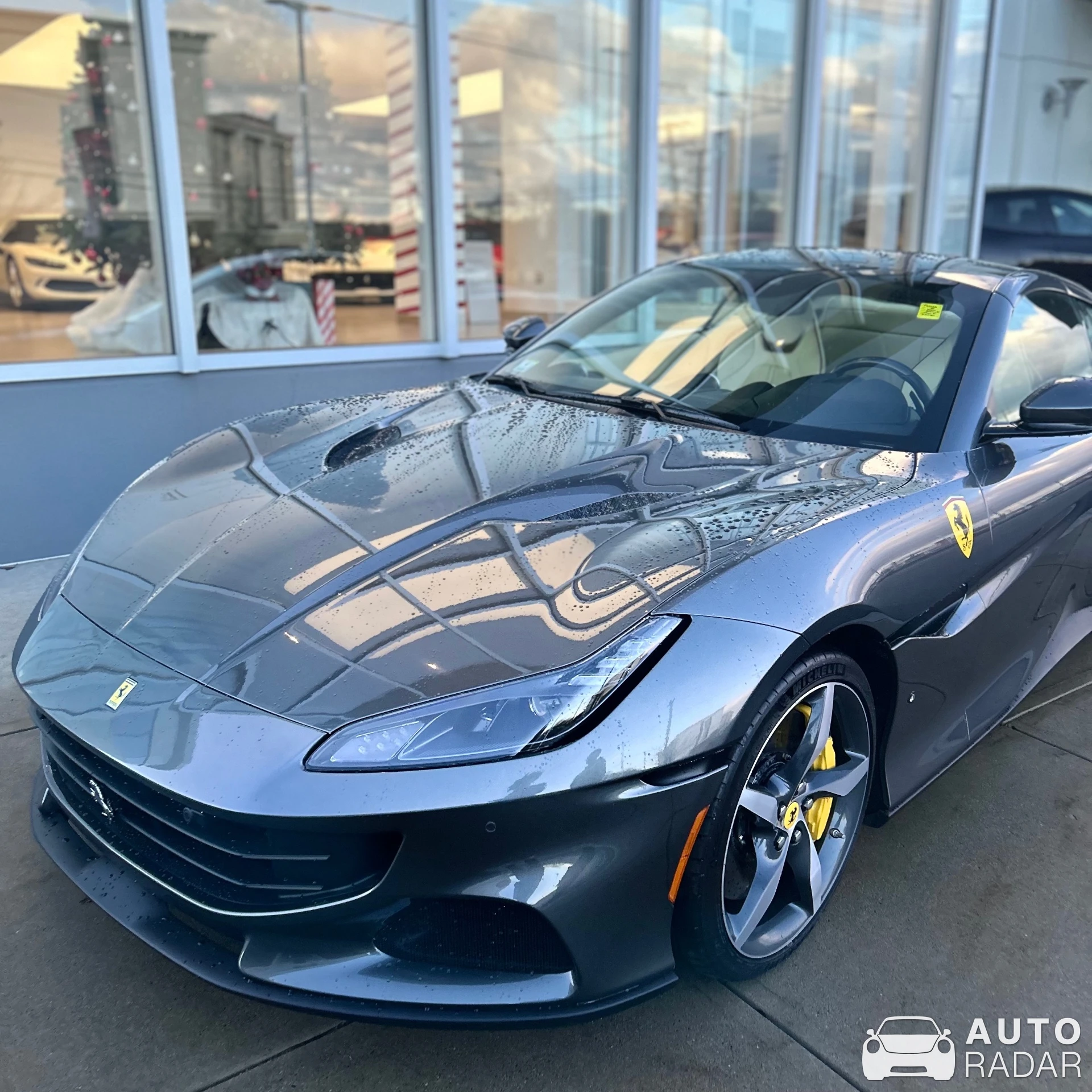 Ferrari Portofino spotted in Norwood, United States