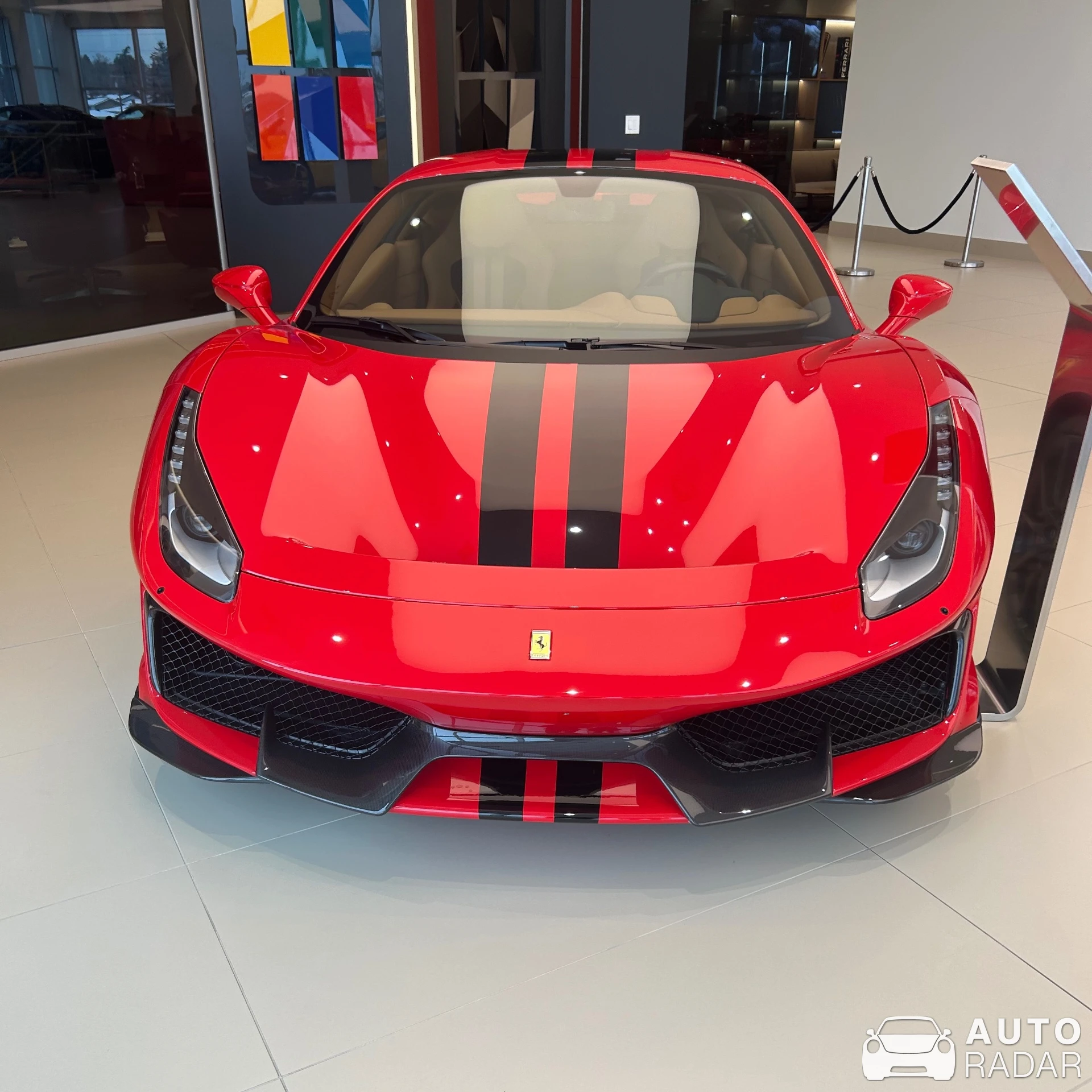 Ferrari 488 Pista spotted in Calgary, Canada