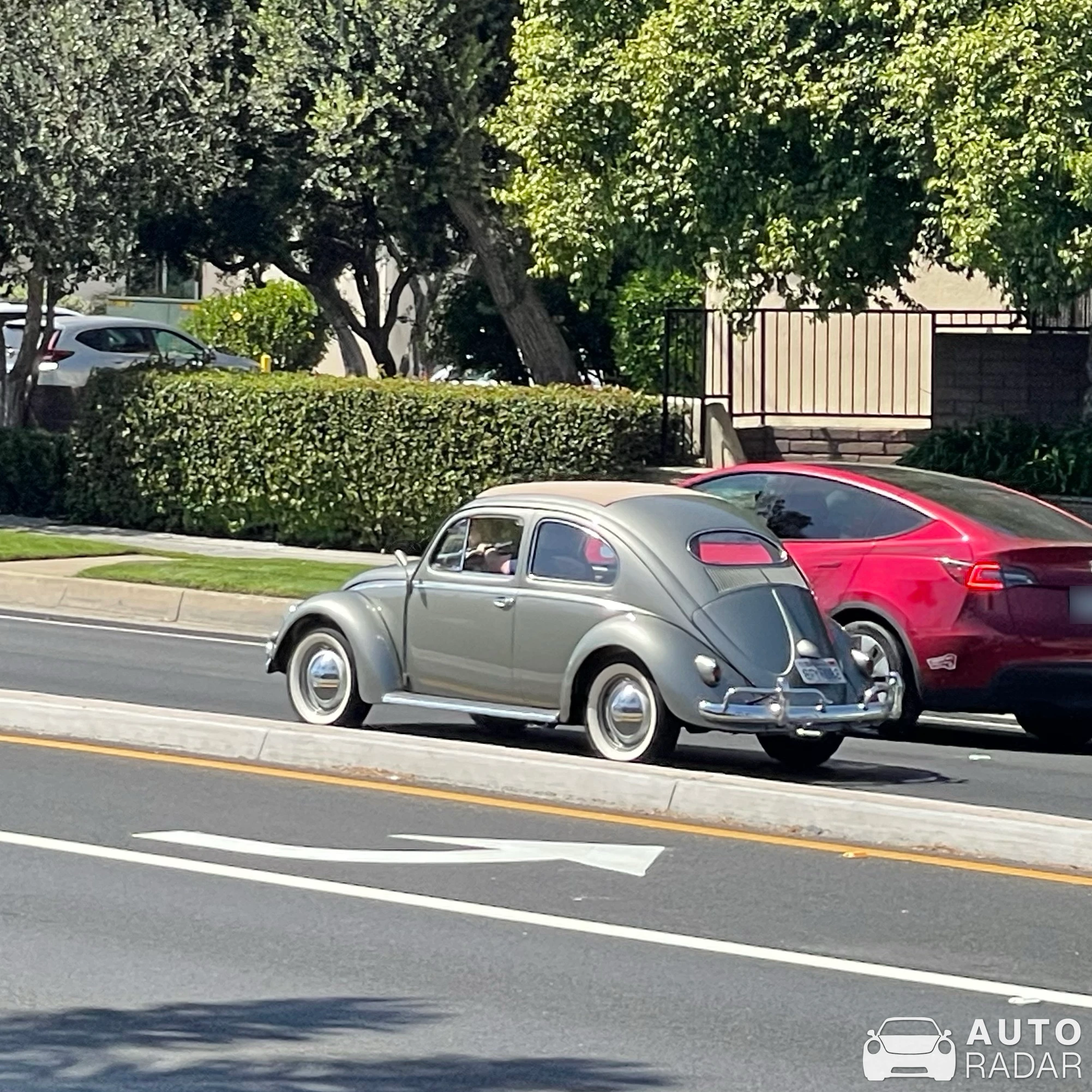 Volkswagen Super Beetle Convertible spotted in Torrance