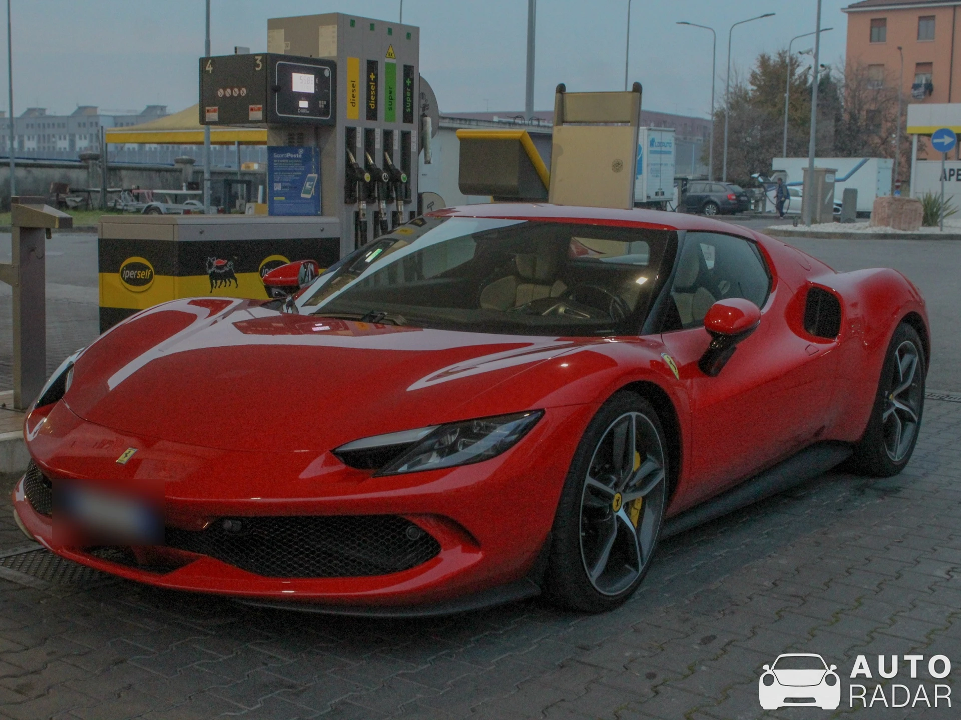 Ferrari 296 GTB spotted in Brescia, Italy