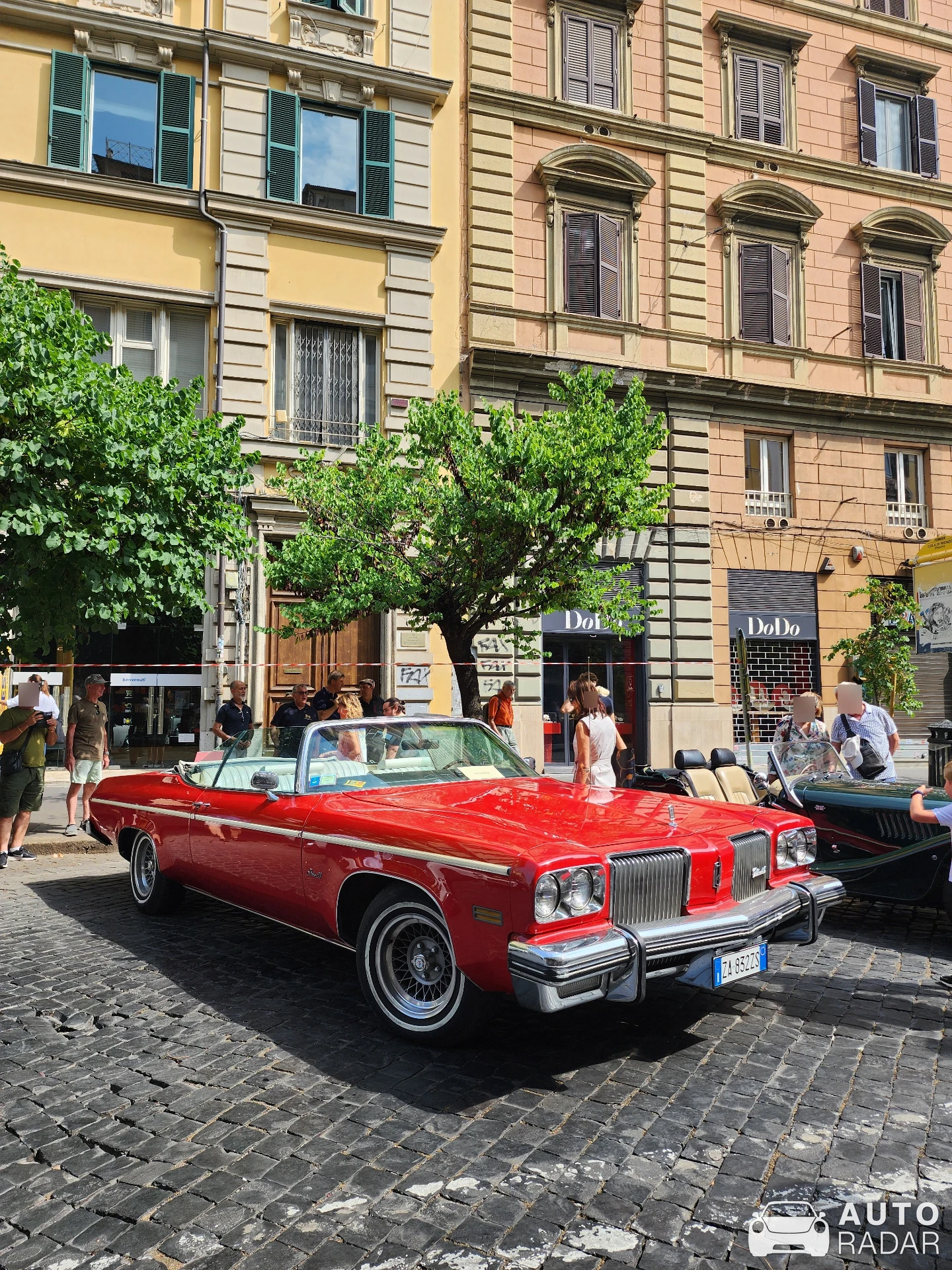 Oldsmobile Delta 88 Convertible spotted in Roma, Italy