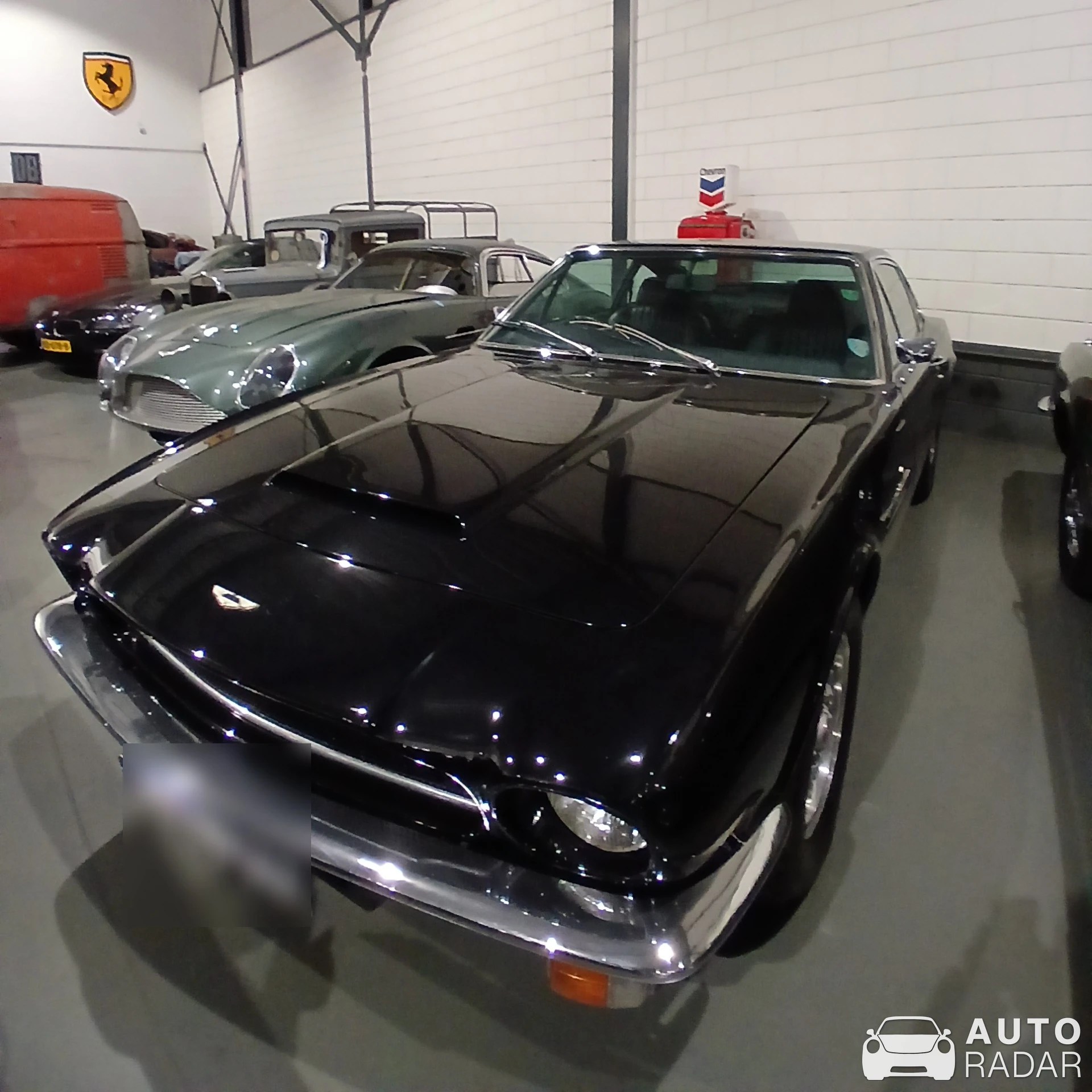 Aston Martin V8 Series 3 spotted in Hengelo