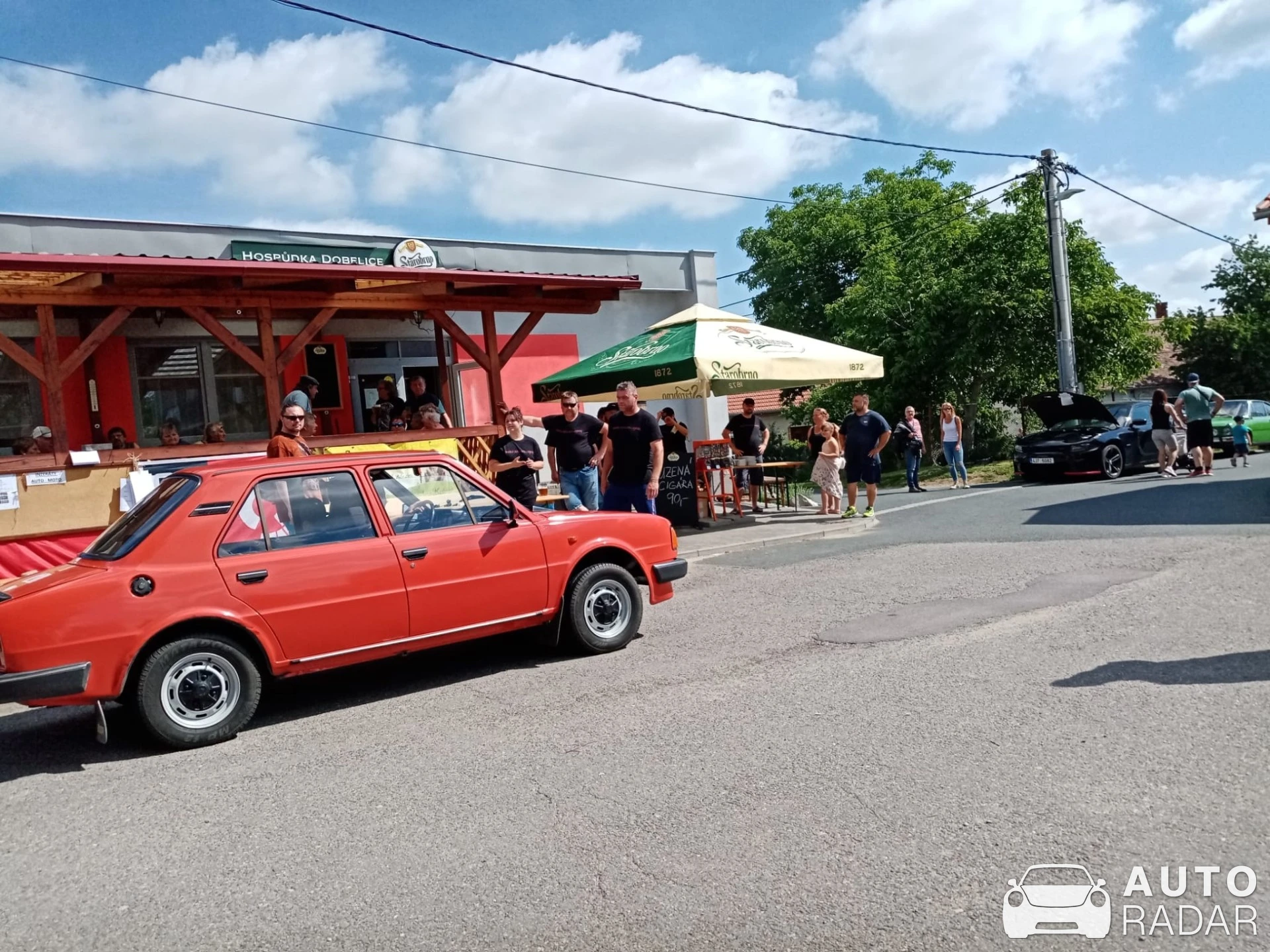 Škoda 105S spotted in Dobelice