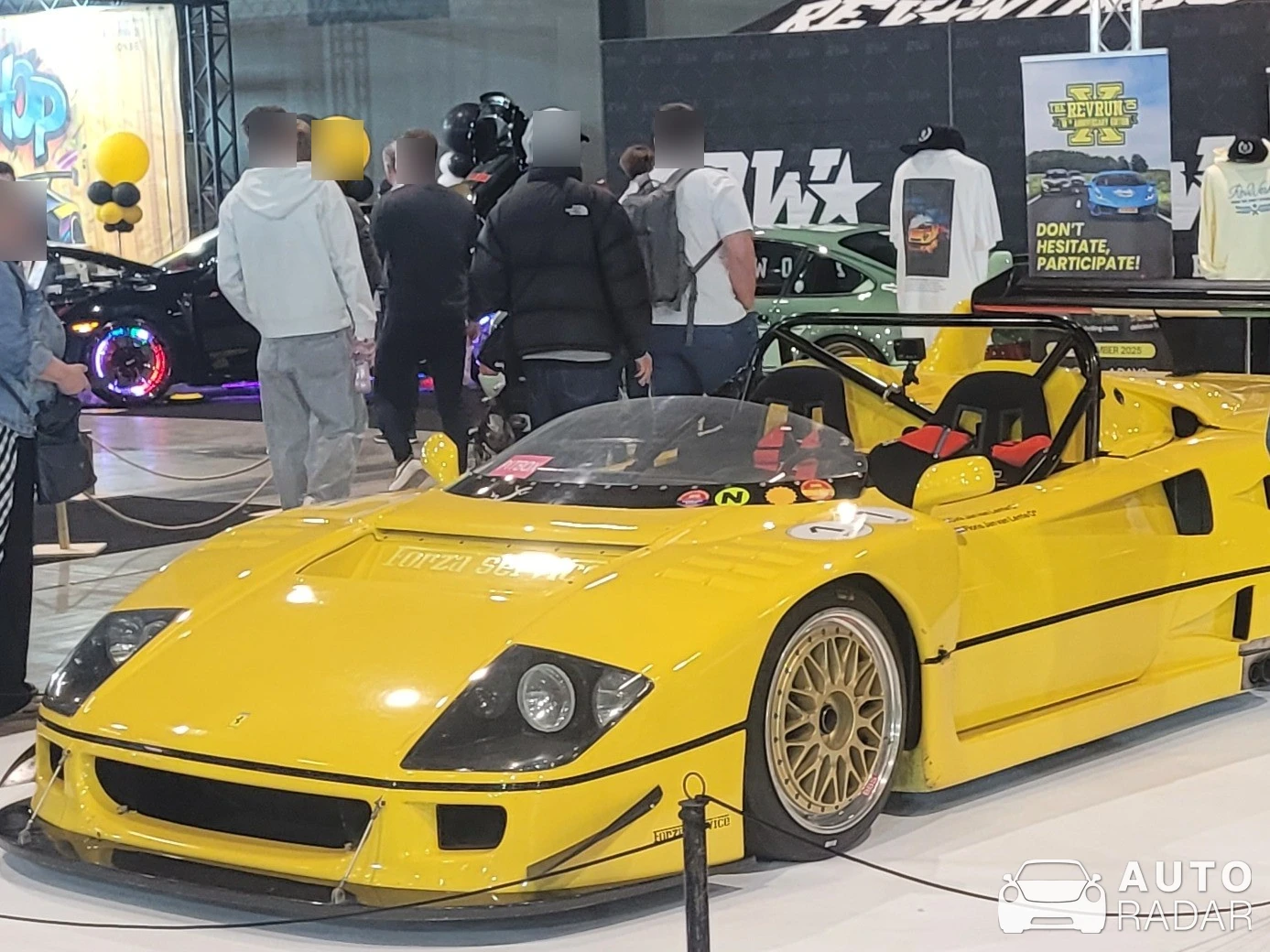 Ferrari F40 LM Barchetta spotted in Kortrijk