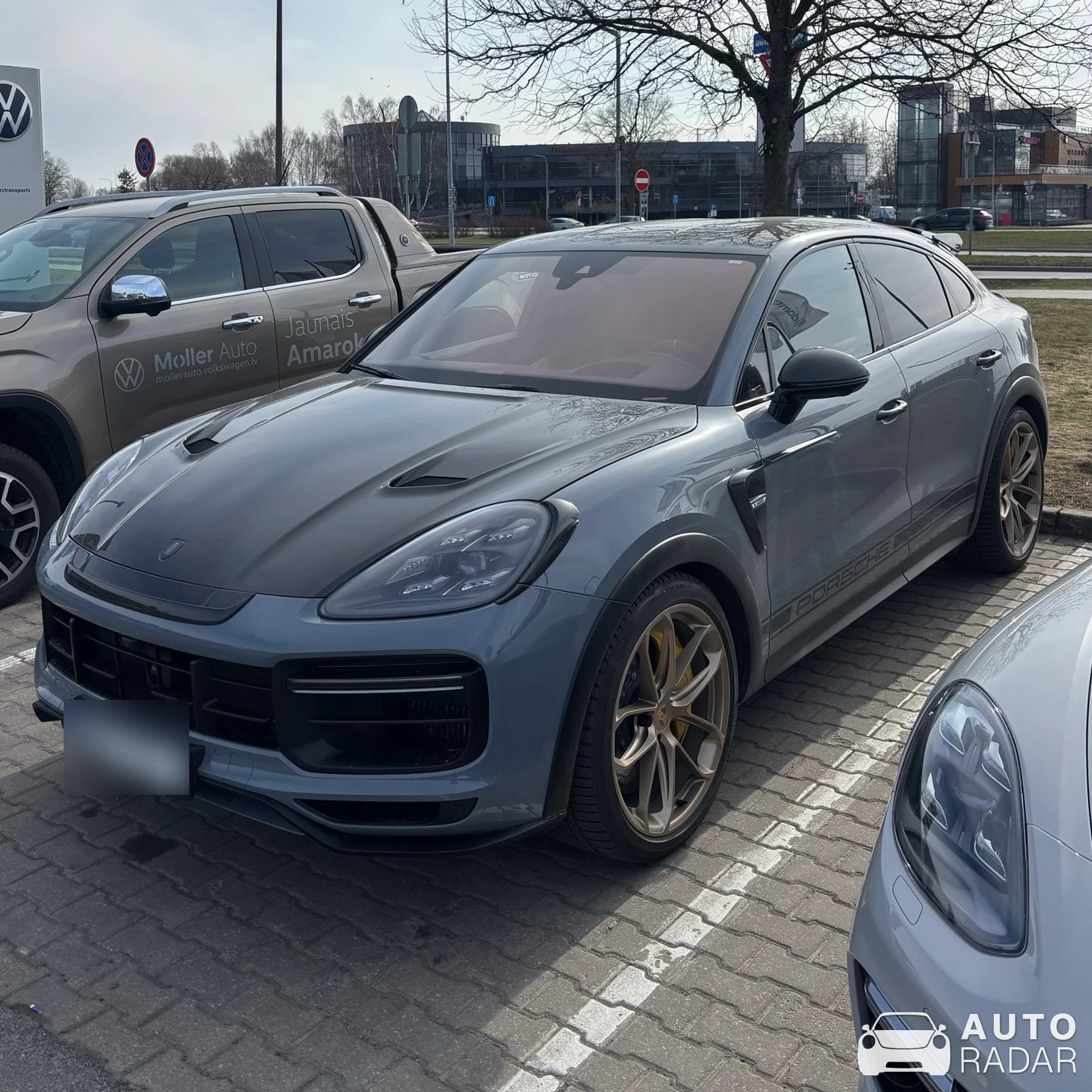 Porsche Cayenne Turbo GT Mansory spotted in Rīga