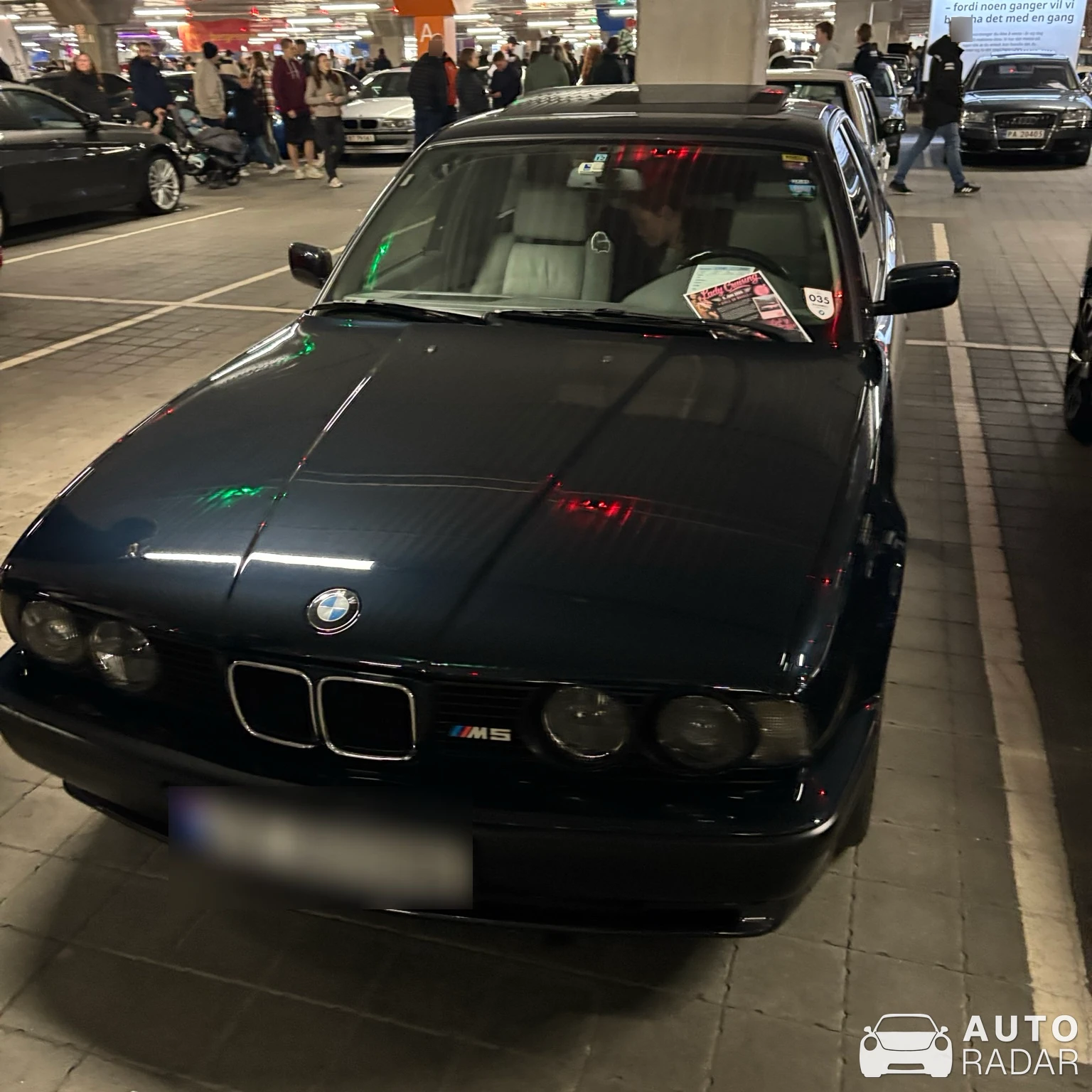 BMW M5 E34 spotted in Bergen