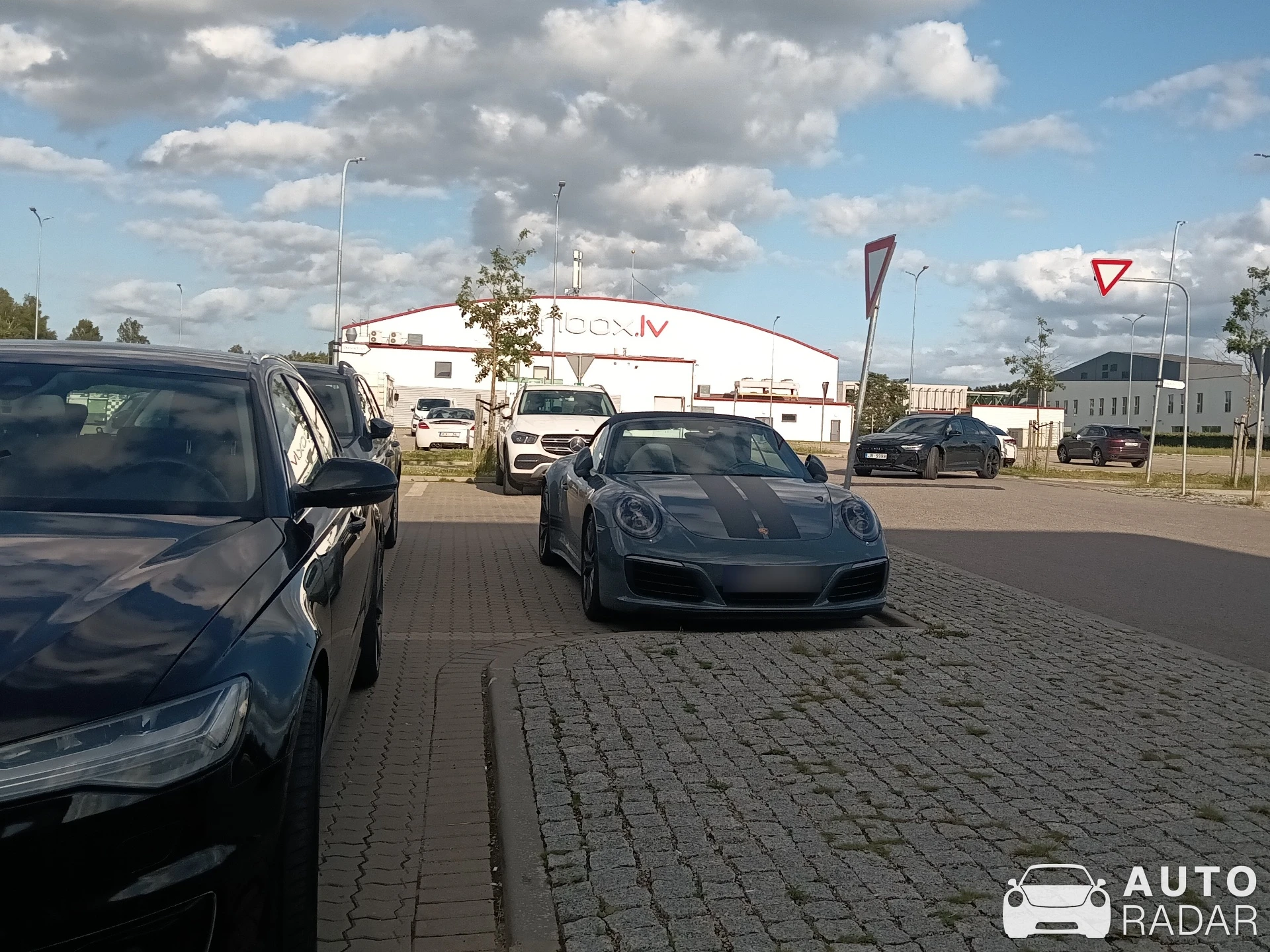 Porsche 991 Carrera 4 Cabriolet MkII spotted in Babīte