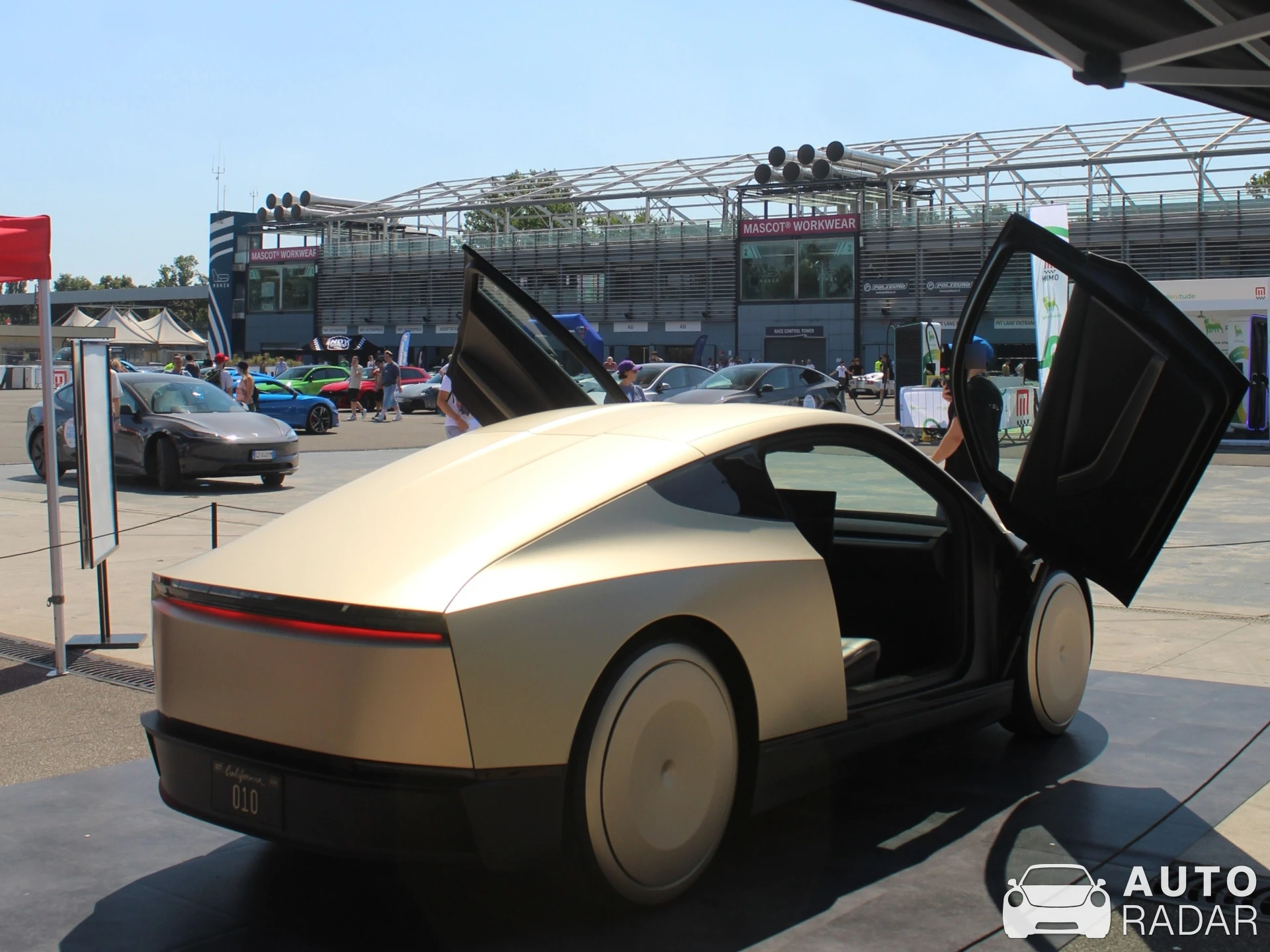 Tesla Cybercab spotted in Monza