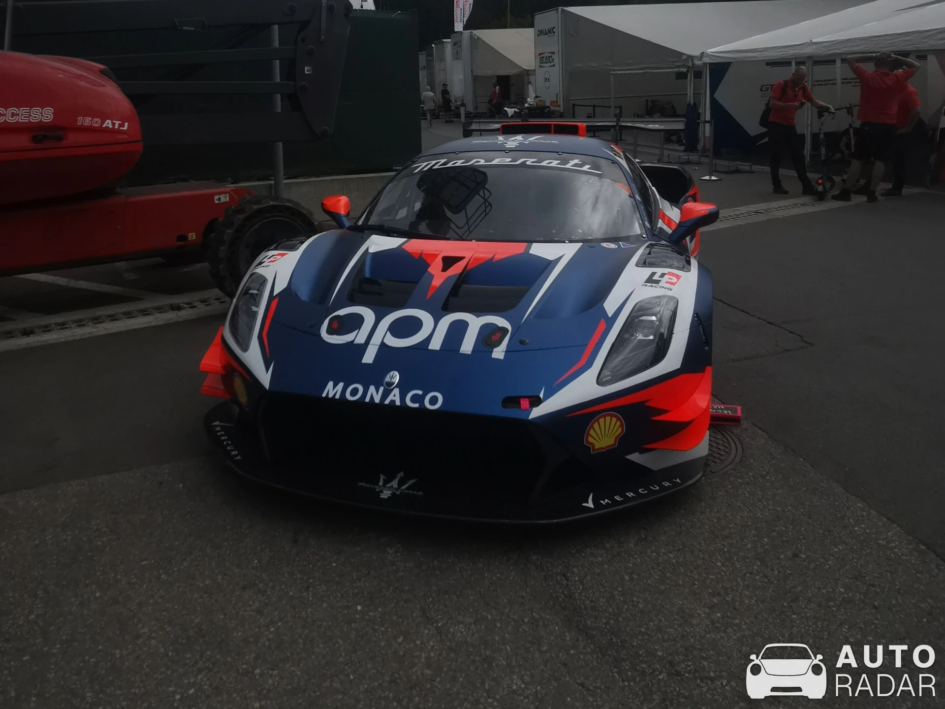 Maserati MC20 GT2 spotted in Stavelot