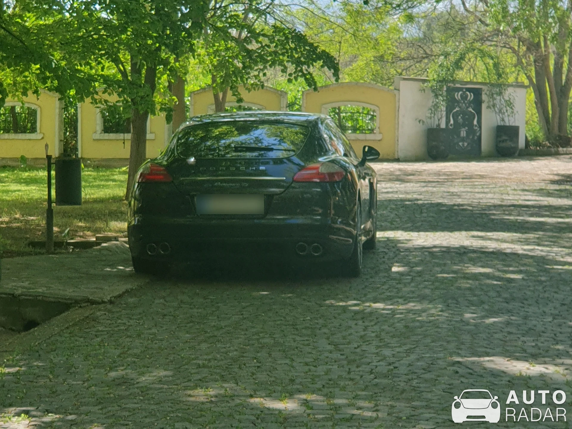 Porsche 970 Panamera 4 spotted in Valandovo