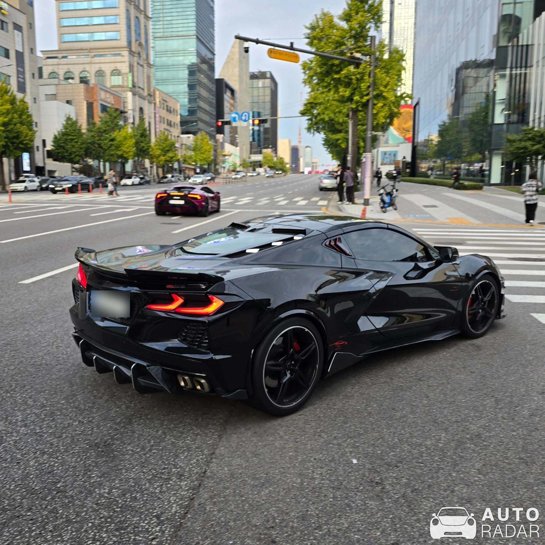 Chevrolet Corvette C8 Stingray spotted in 강남구, 대한민국