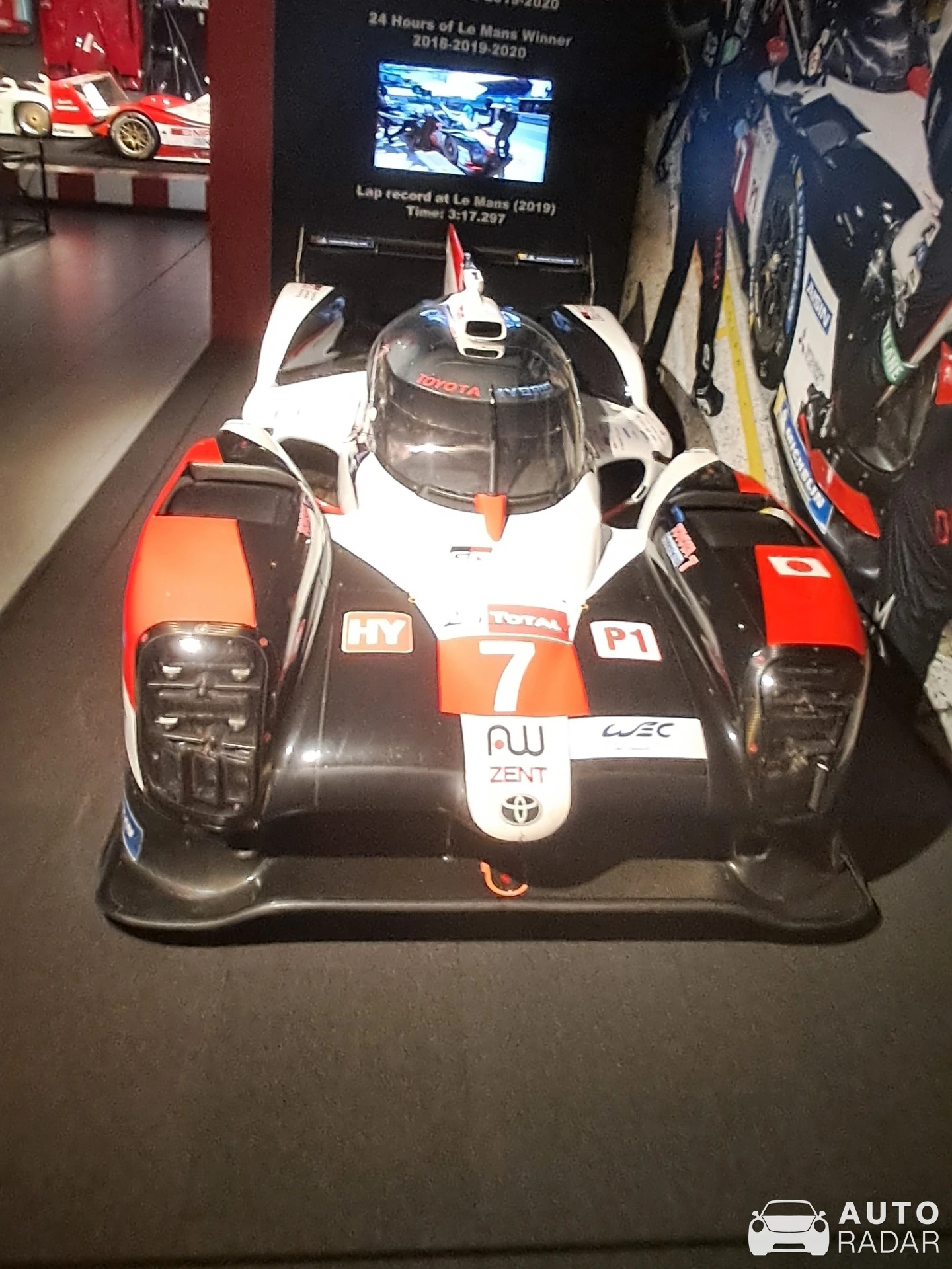 Toyota TS050 Hybrid spotted in Den Haag