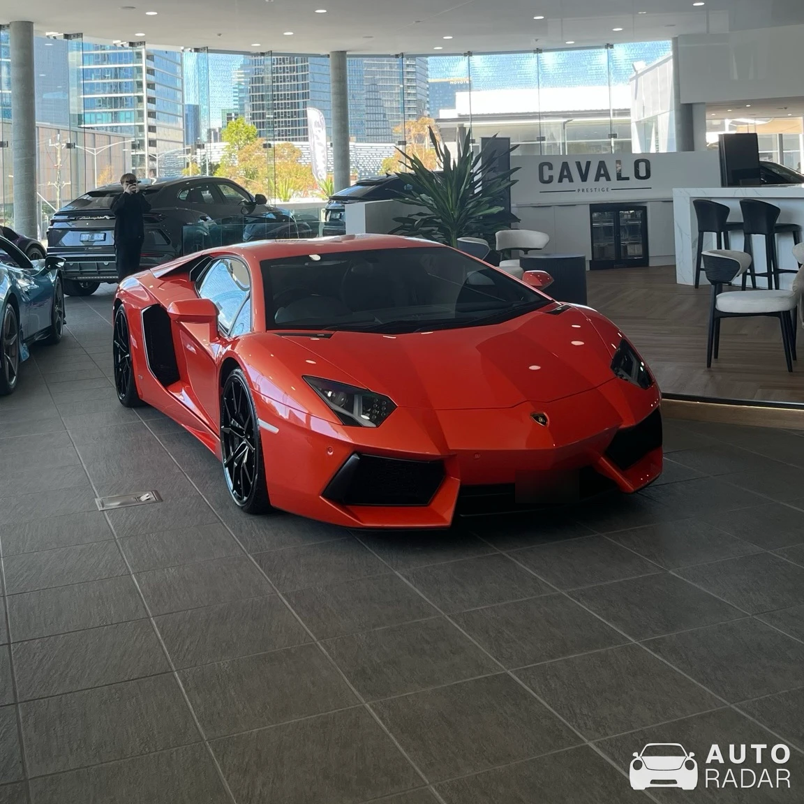 Lamborghini Aventador LP700-4 spotted in Docklands, Australia