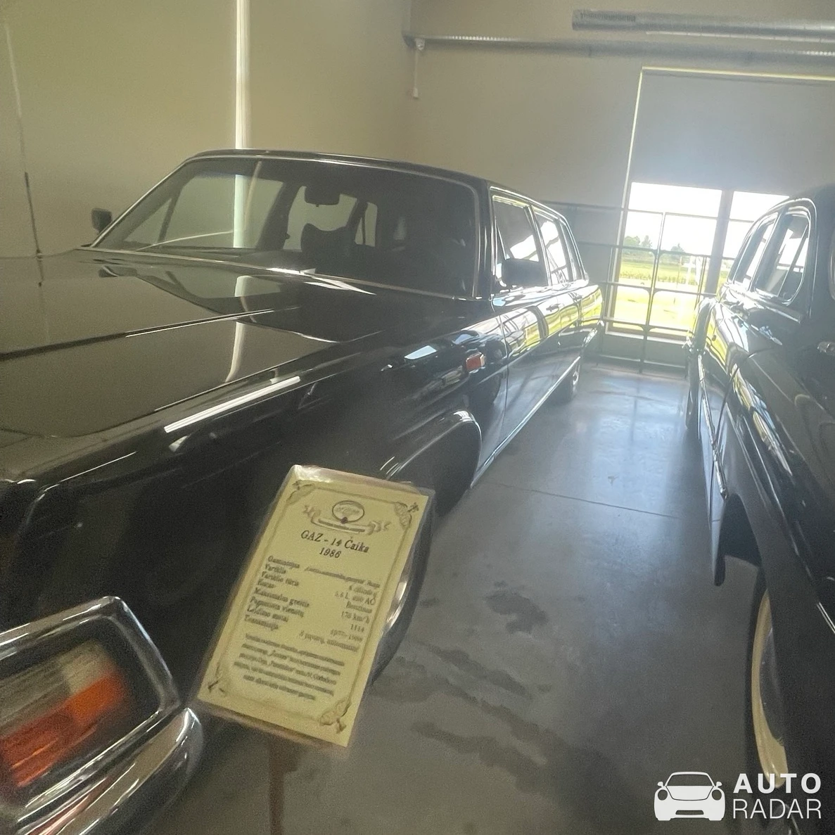 GAZ 14 Chaika spotted in Sodeliškiai