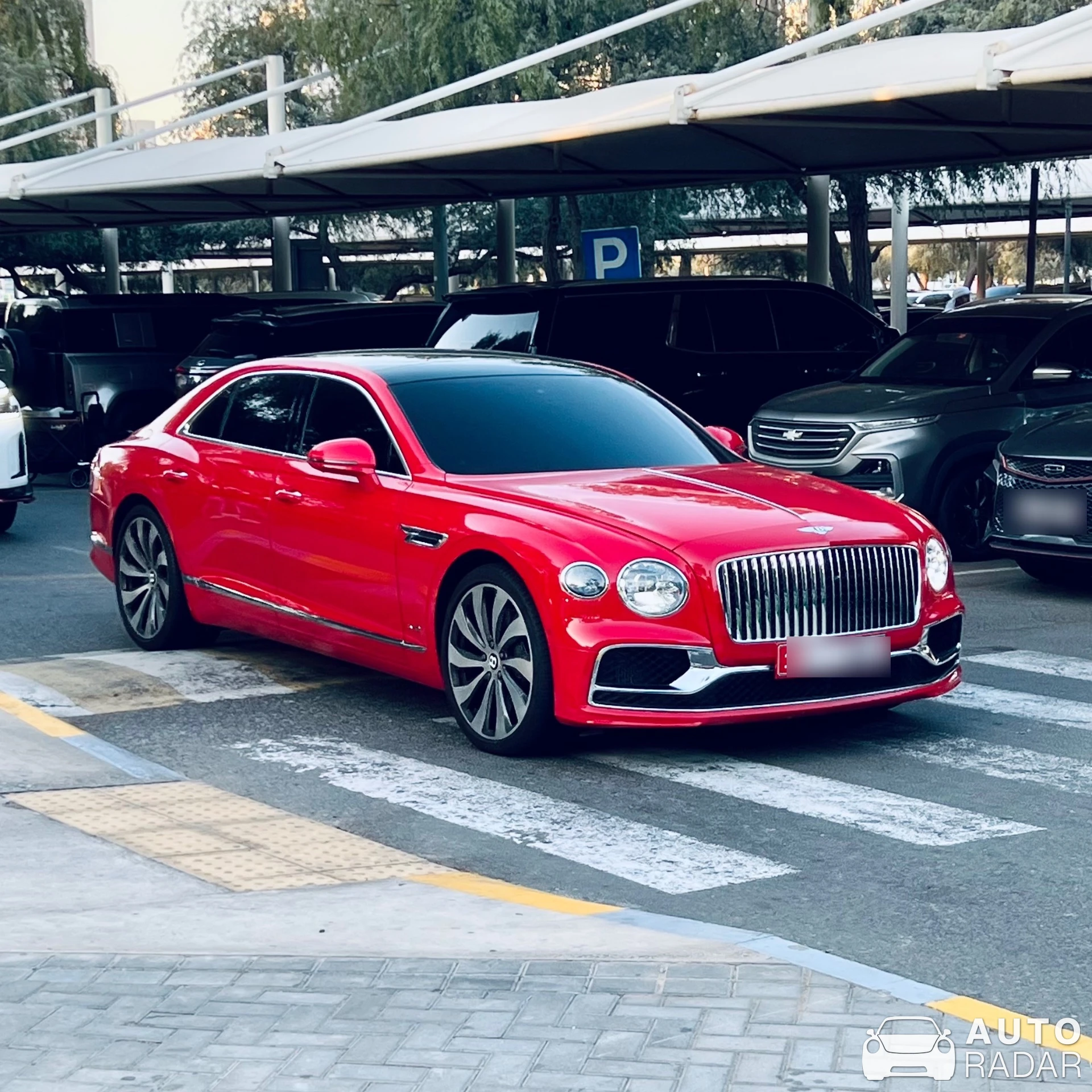 Bentley Flying Spur W12 spotted in Abu Dhabi, United Arab Emirates