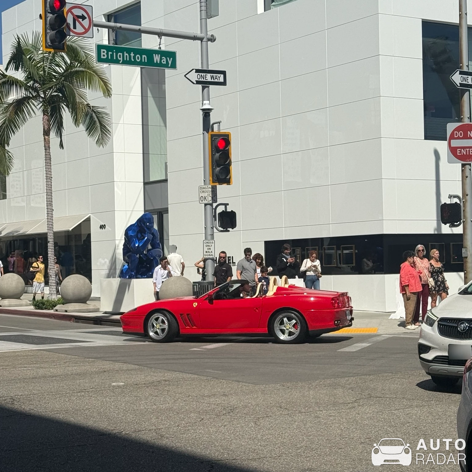 Ferrari 575M Superamerica spotted in Beverly Hills