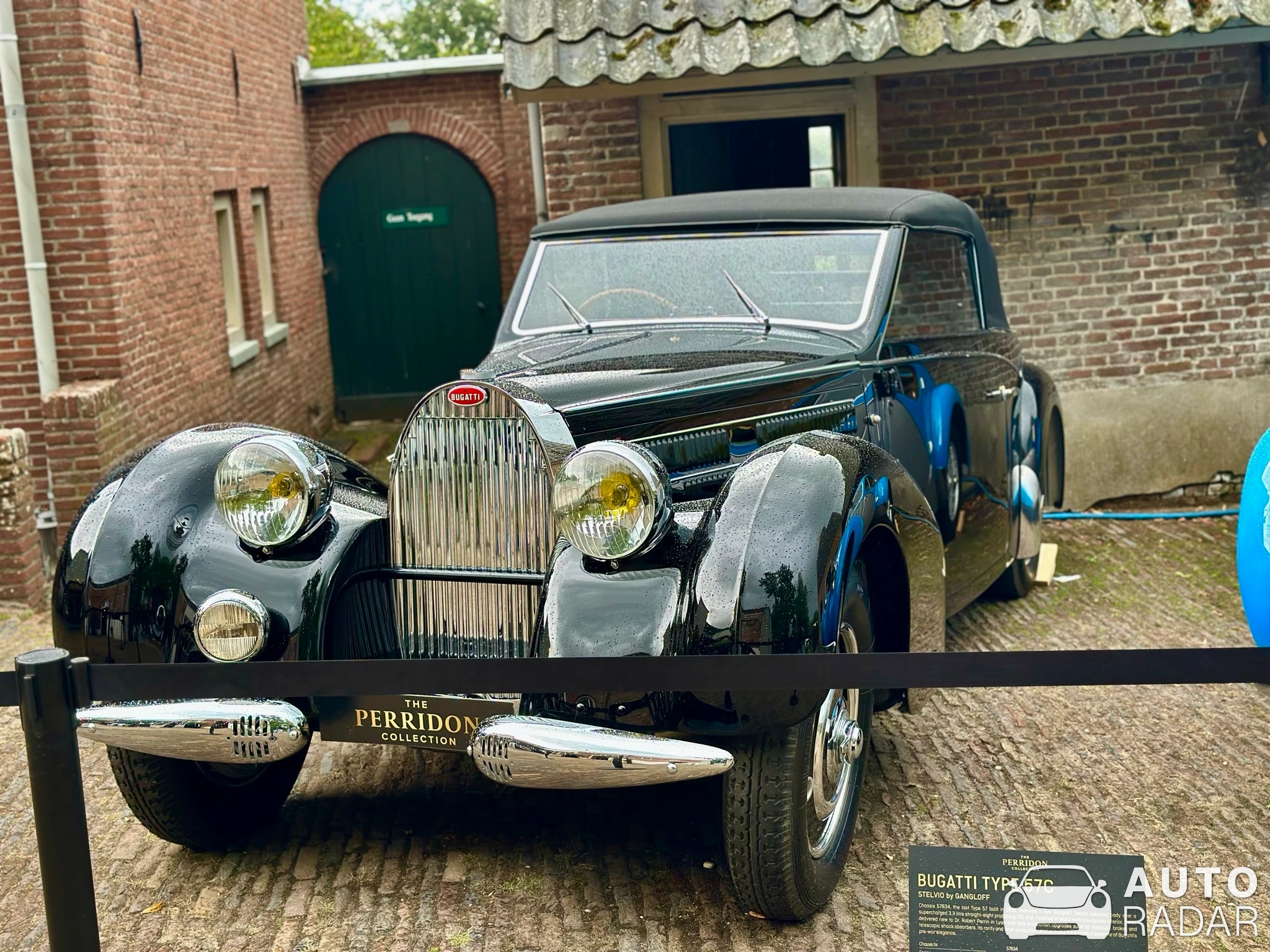 Bugatti Type 57C spotted in Beesd