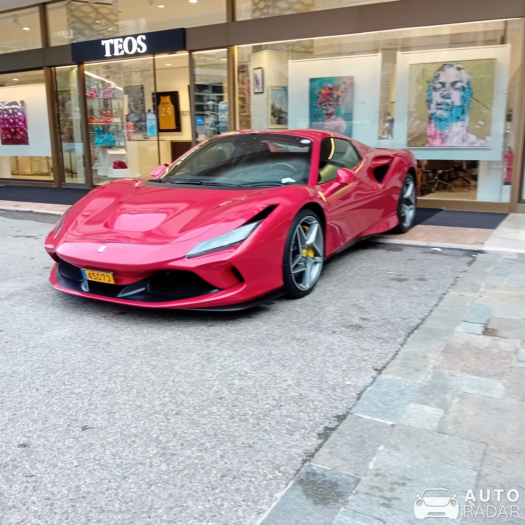 Ferrari F8 Spider spotted in , Monaco