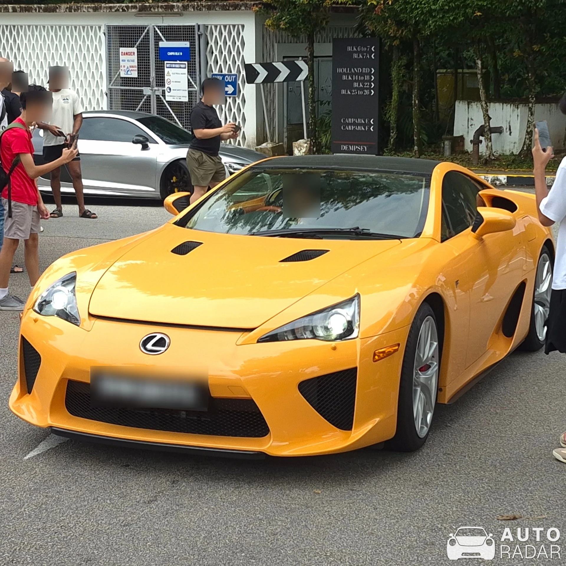 Lexus LFA Tokyo Edition spotted in Singapore
