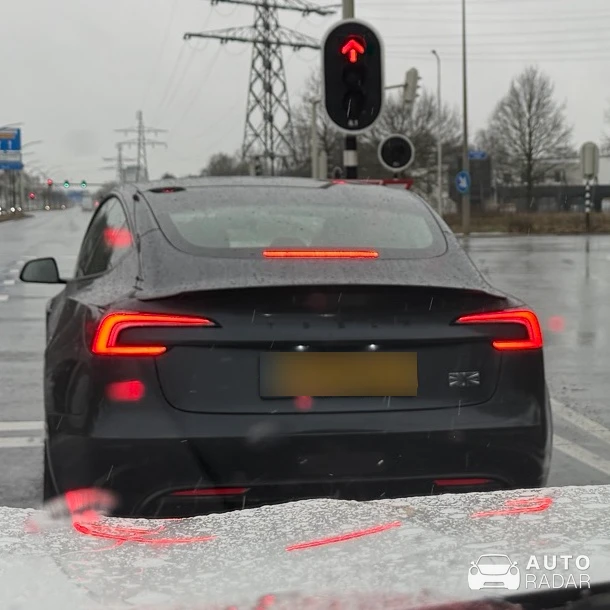 Tesla Model 3 Performance Plaid Edition spotted in Almelo