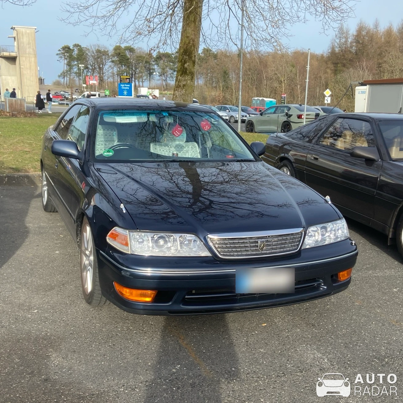 Toyota Mark II X100 spotted in Nürburg
