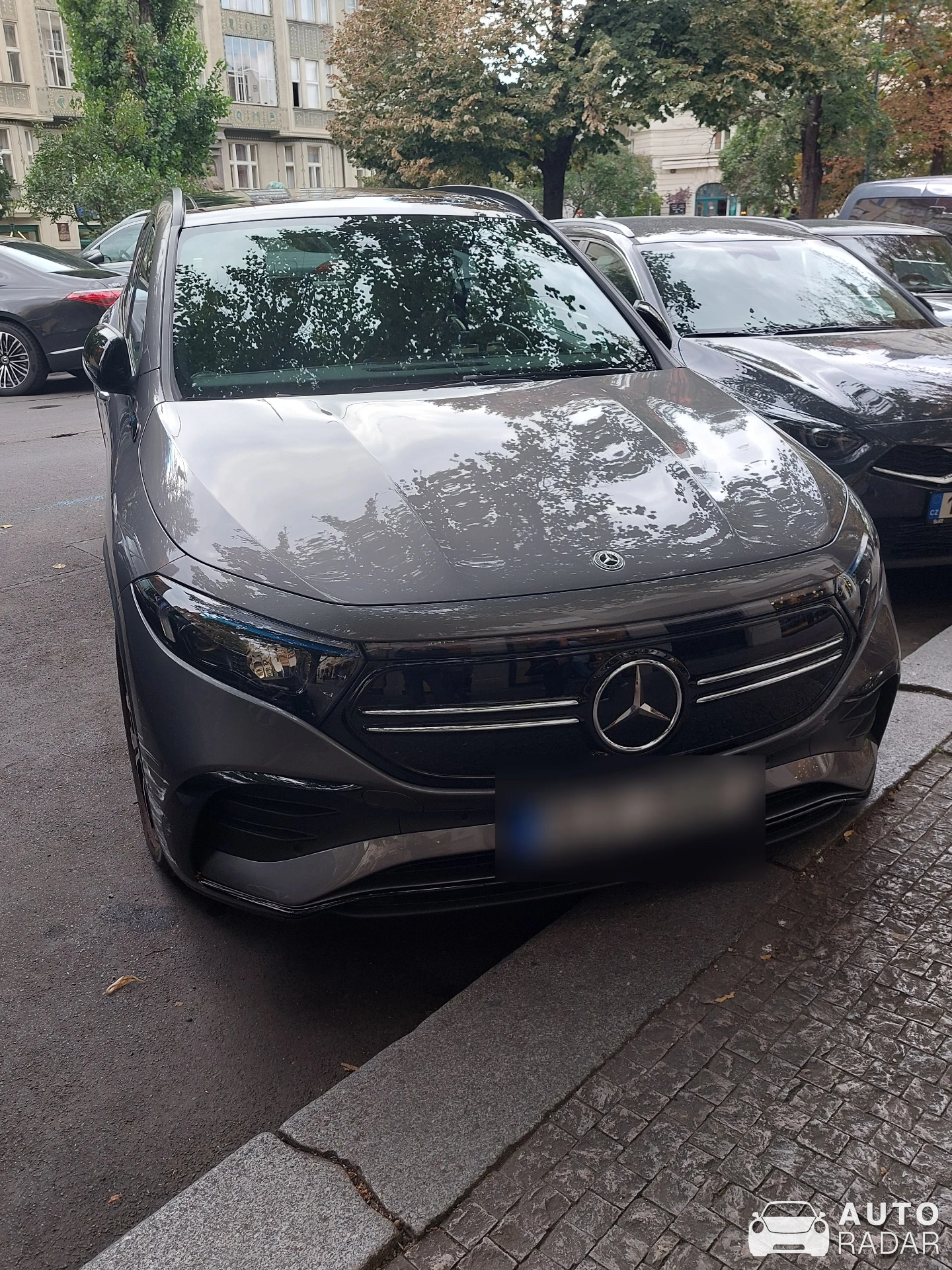 Mercedes-Benz EQA spotted in Praha