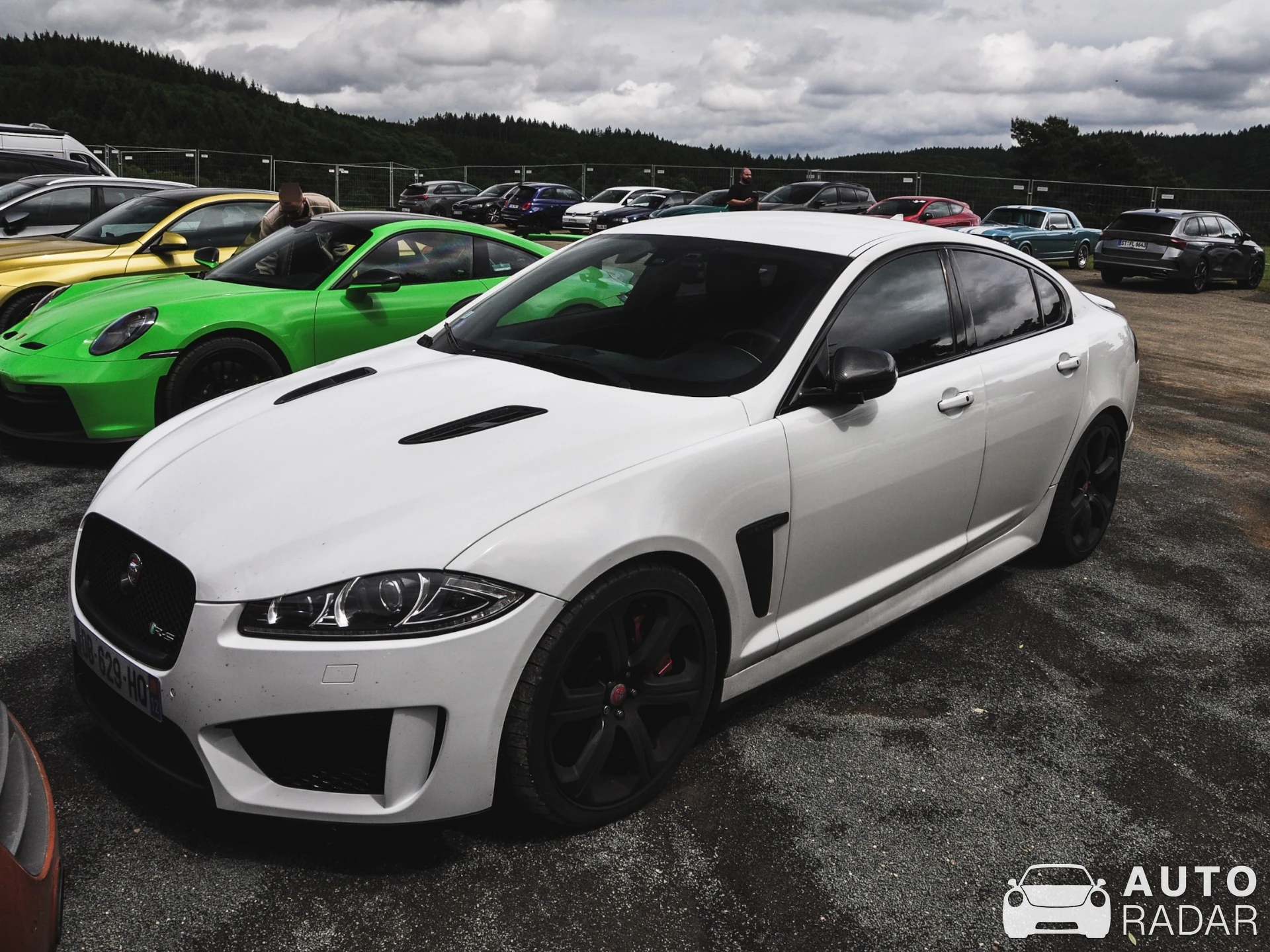Jaguar XFR-S spotted in Nürburg, Germany