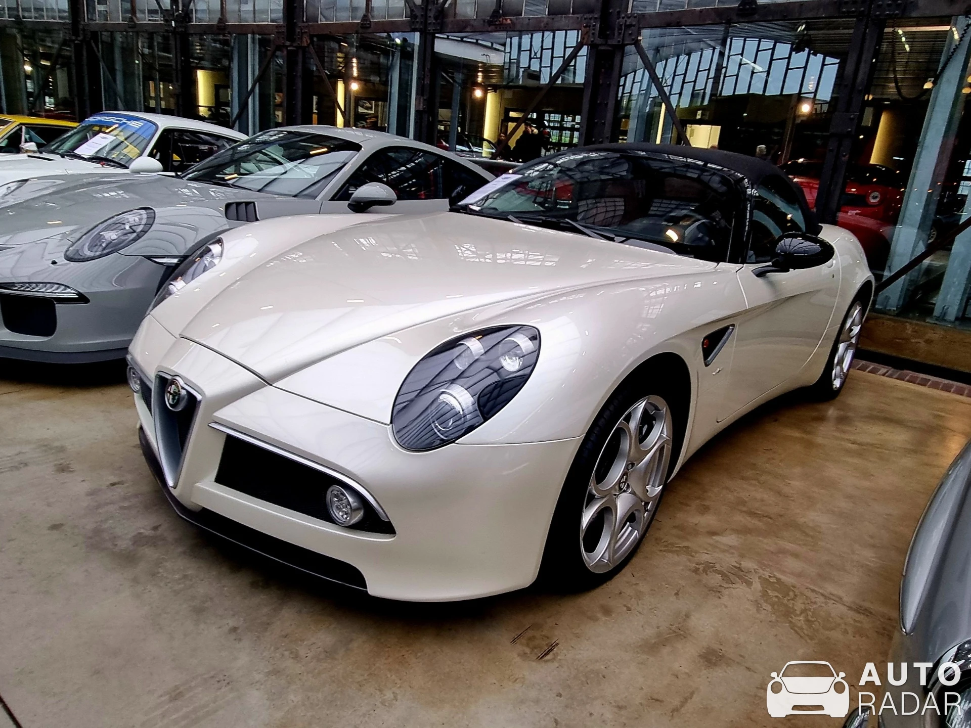 Alfa Romeo 8C Spider spotted in Düsseldorf, Germany