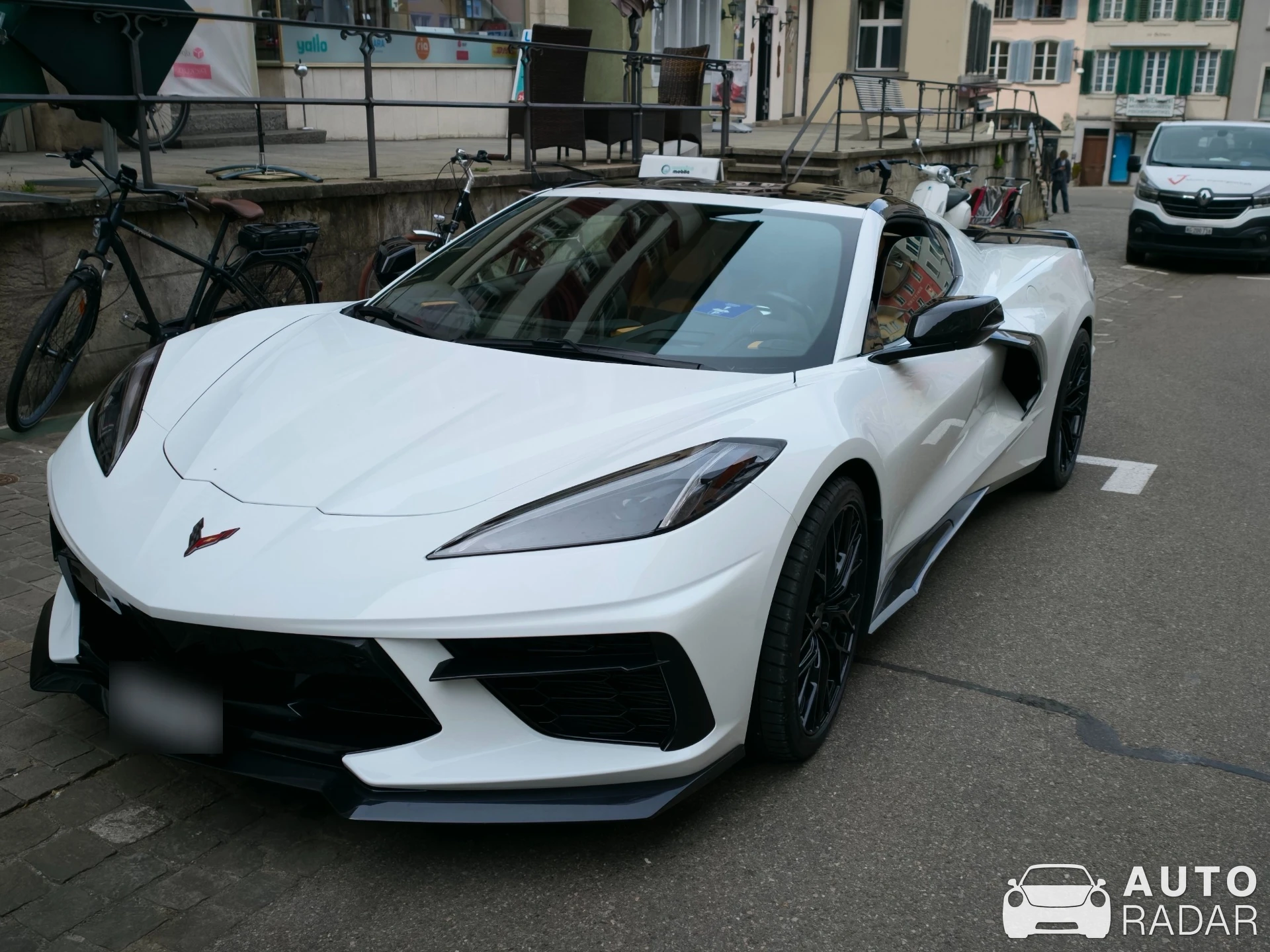 Chevrolet Corvette C8 Stingray spotted in Oberentfelden