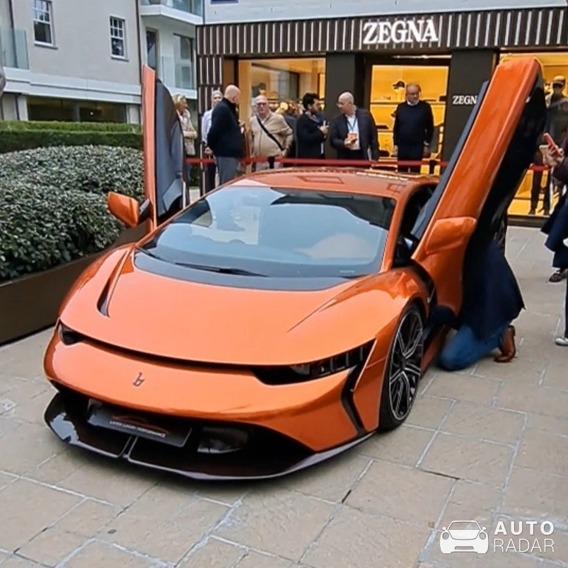 Bertone GB110 spotted in Knokke-Heist
