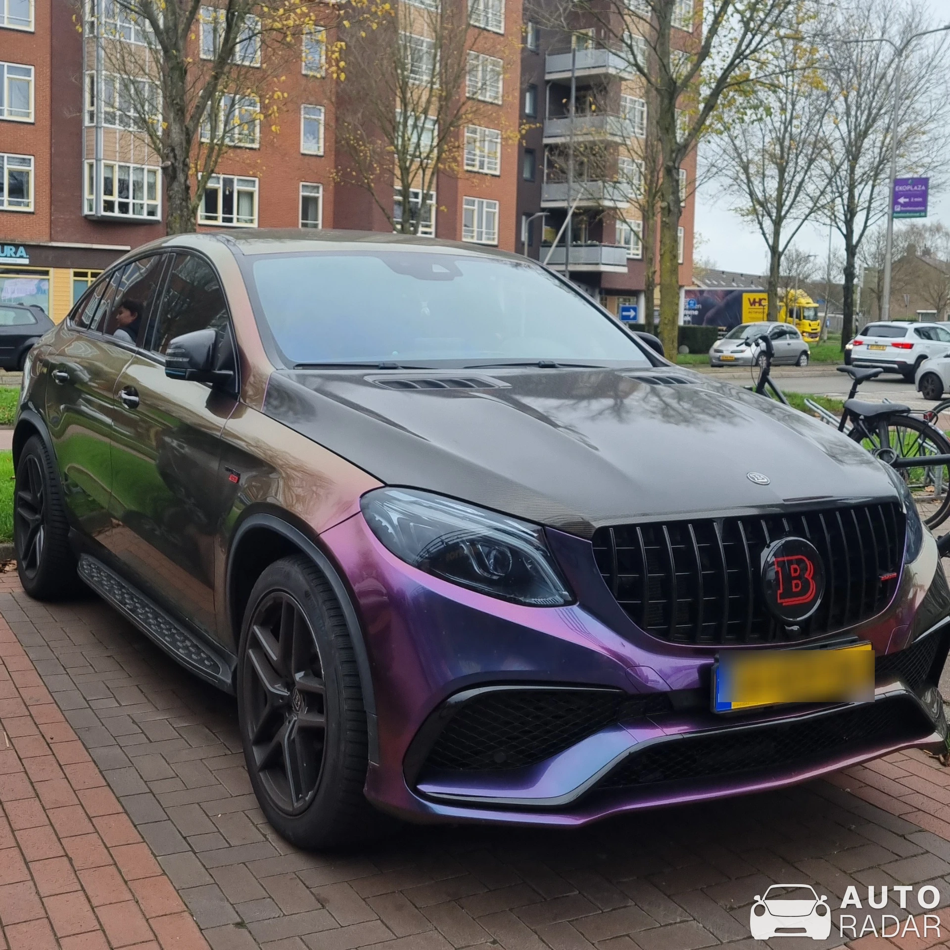 Mercedes-AMG Brabus GLE 63 S Coupé C167 spotted in Leeuwarden, Netherlands