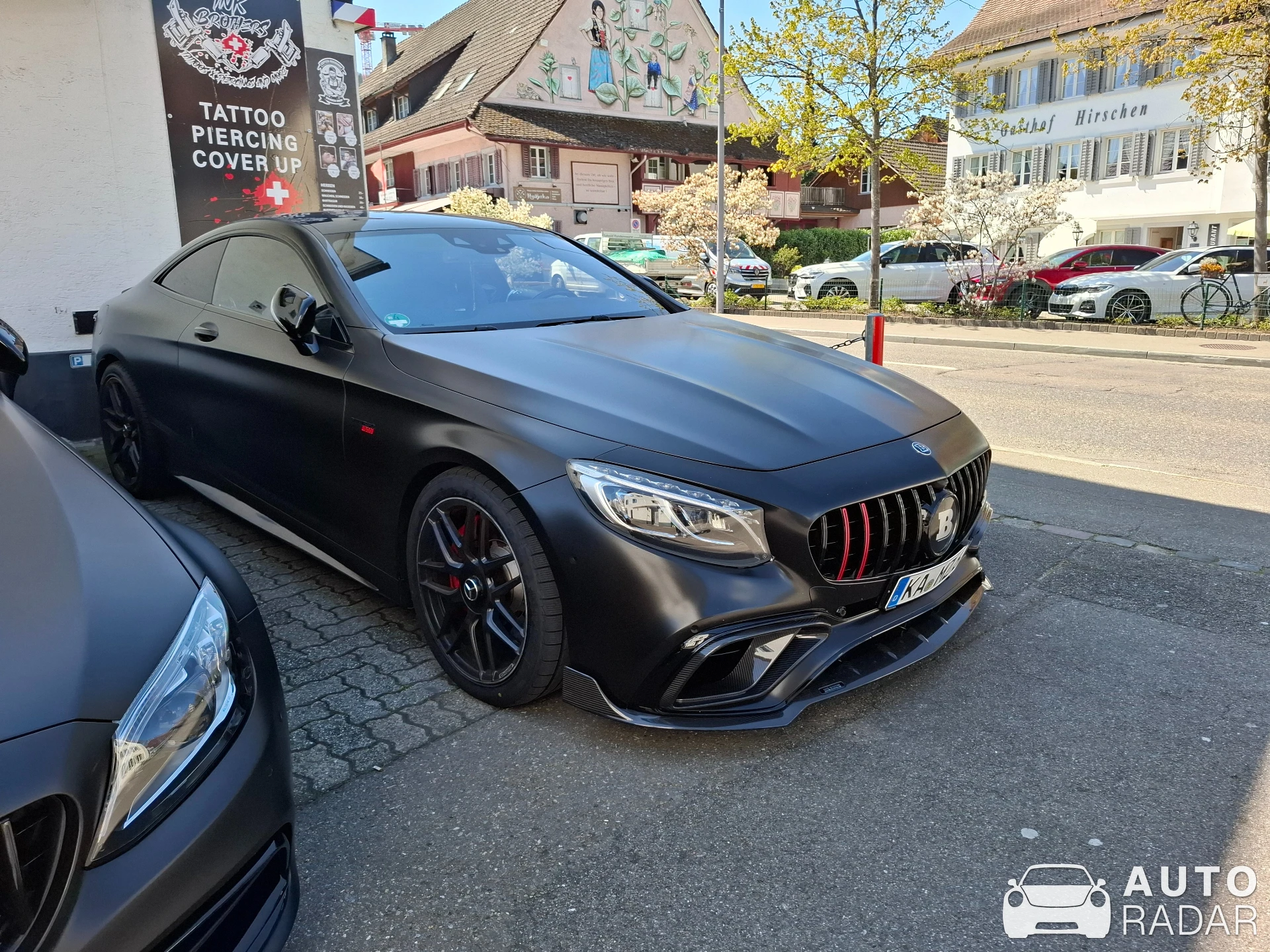 Mercedes-AMG Brabus S B40S-800 Coupé C217 2018 spotted in Regensdorf
