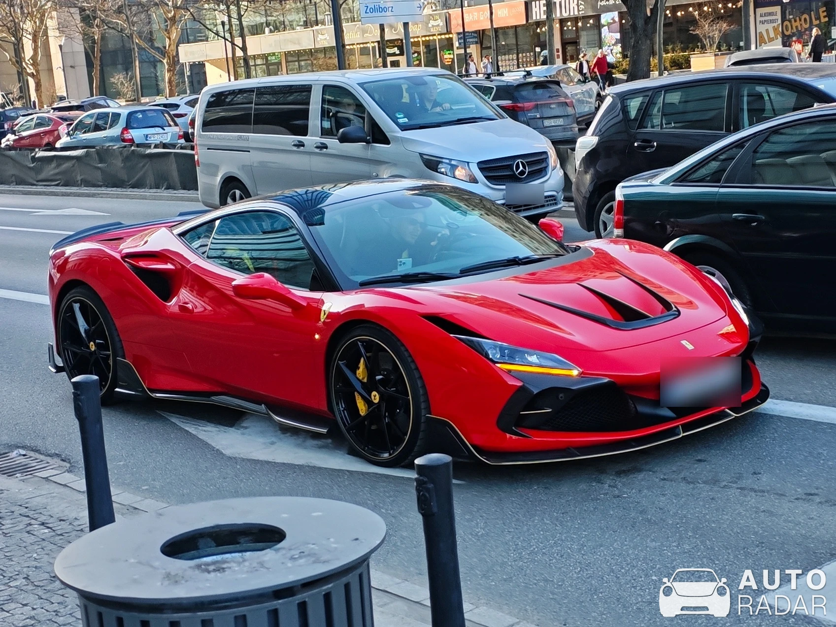 Ferrari F8 Tributo Mansory spotted in Warszawa, Poland